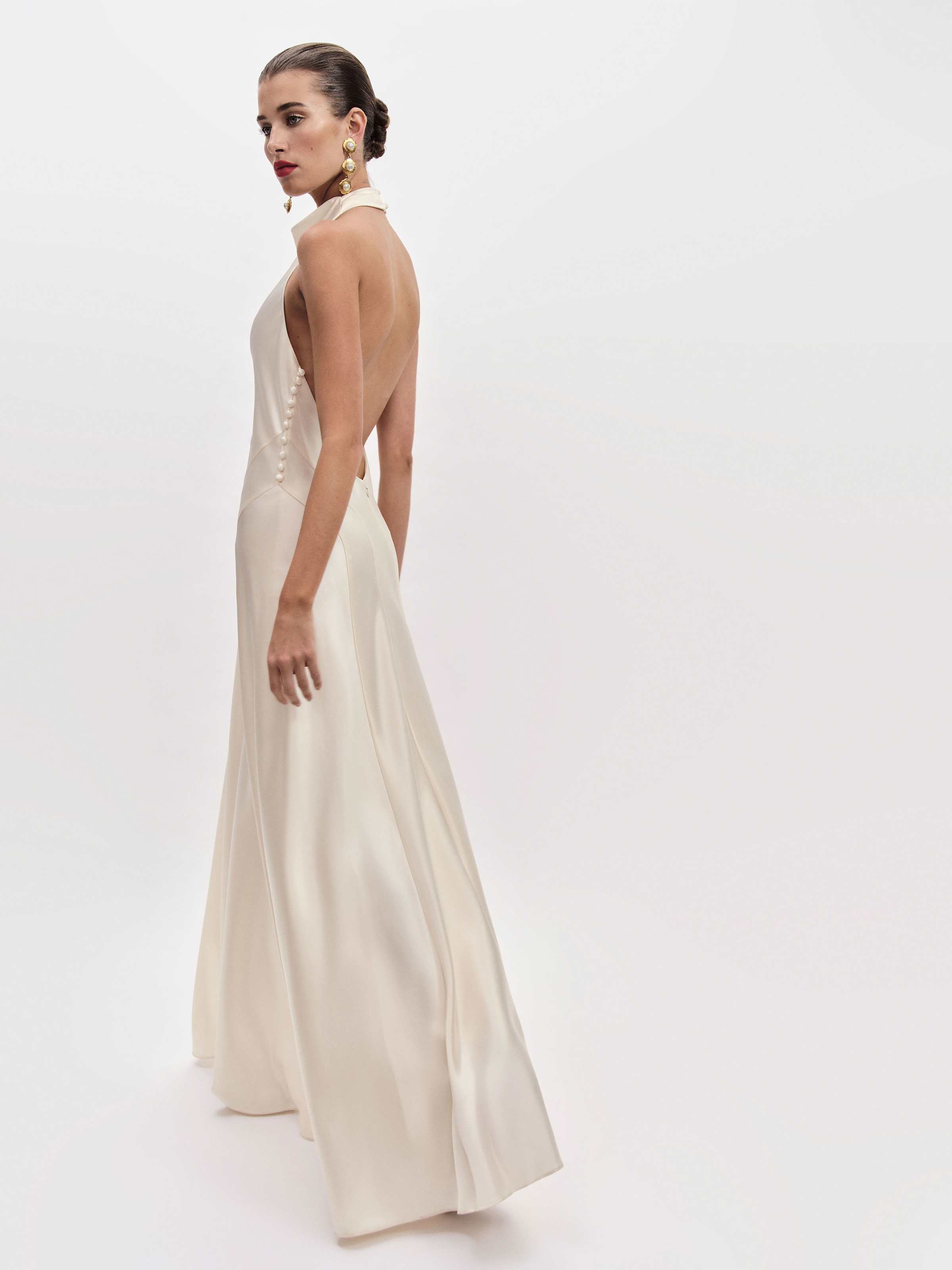 Roy Satin Dress - thumbnail 8