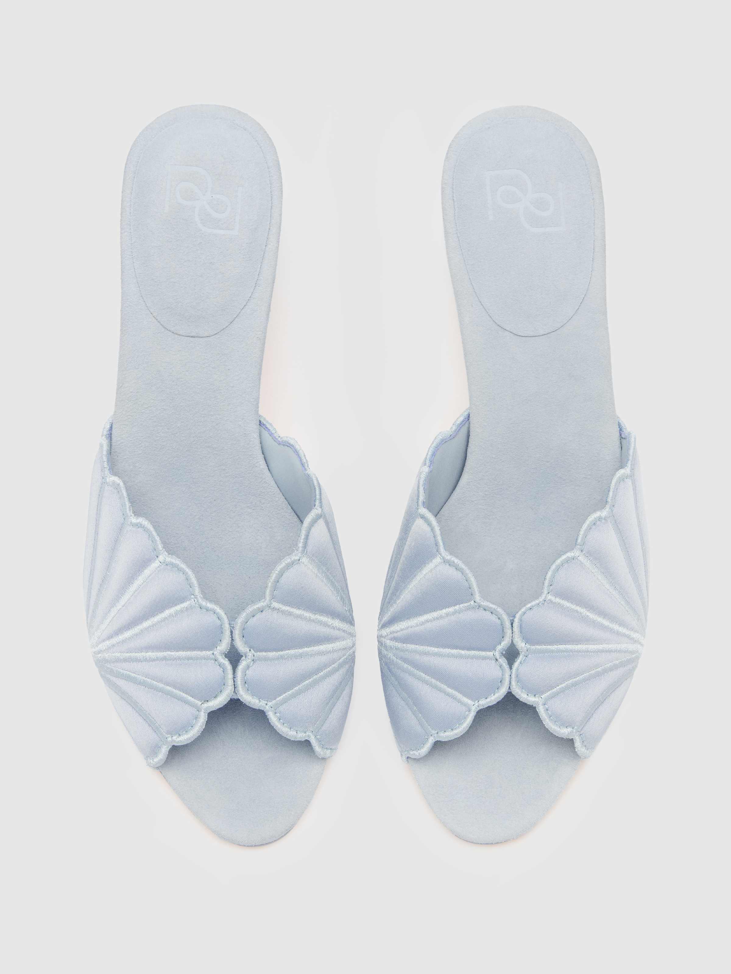 Waldena Block Heeled Mule - thumbnail 8