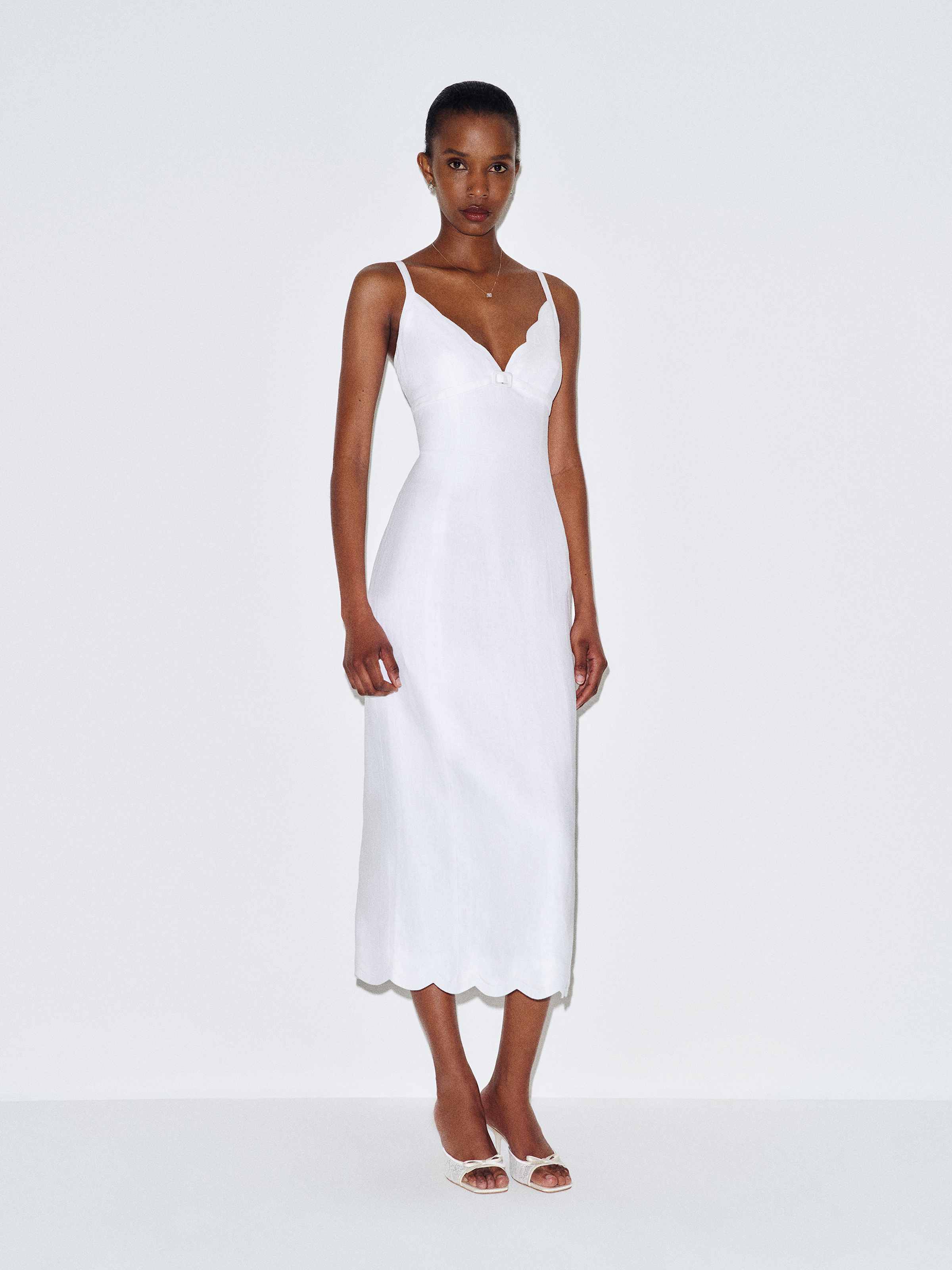 Sara Linen Dress - thumbnail 2