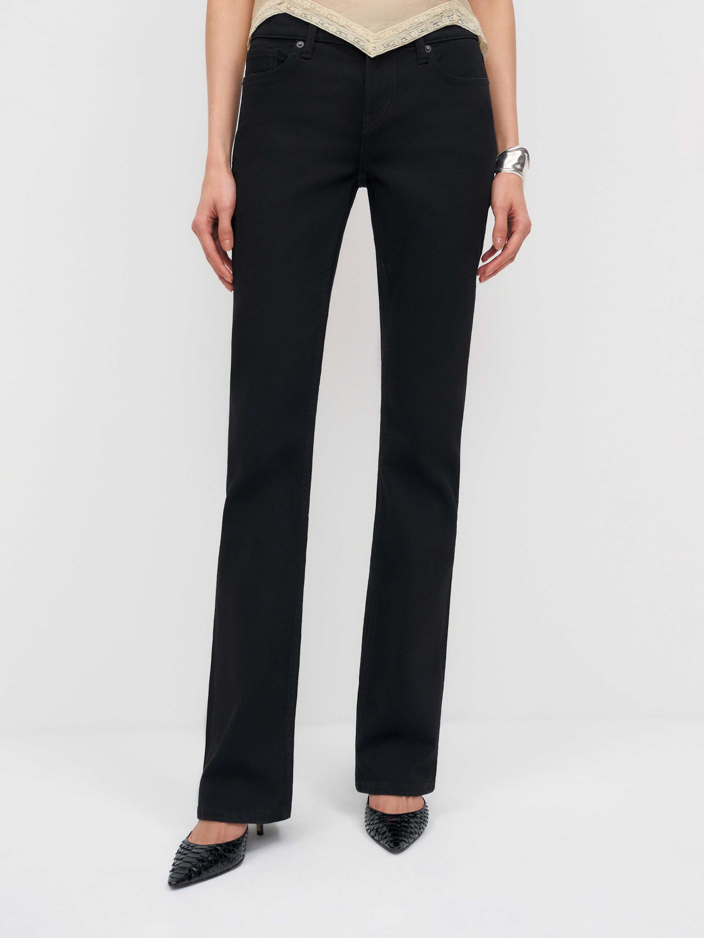 Naomi Super Stretch Low Rise Bootcut Jeans - thumbnail 4