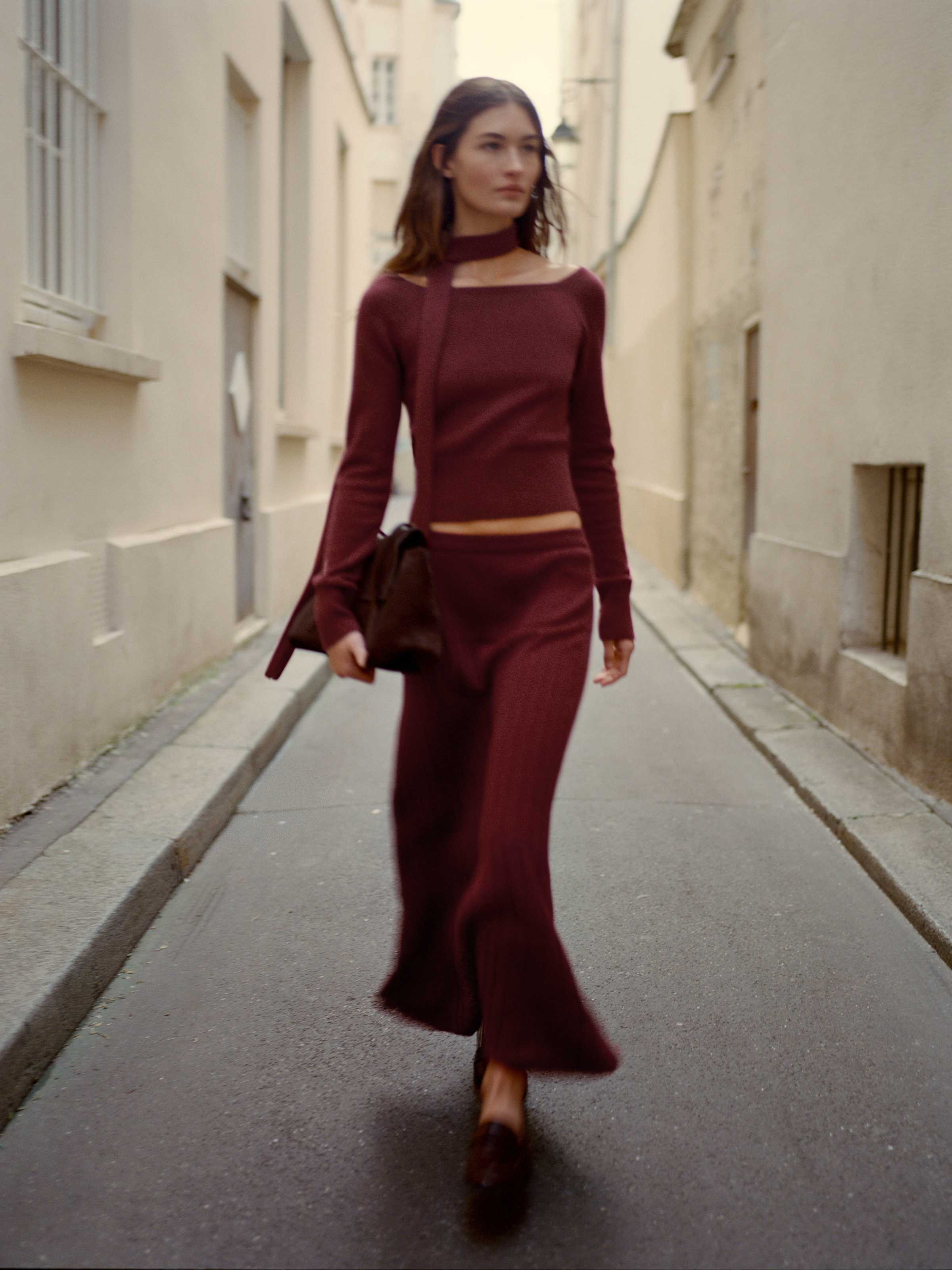 Irene Cashmere Sweater And Scarf Set - thumbnail 10