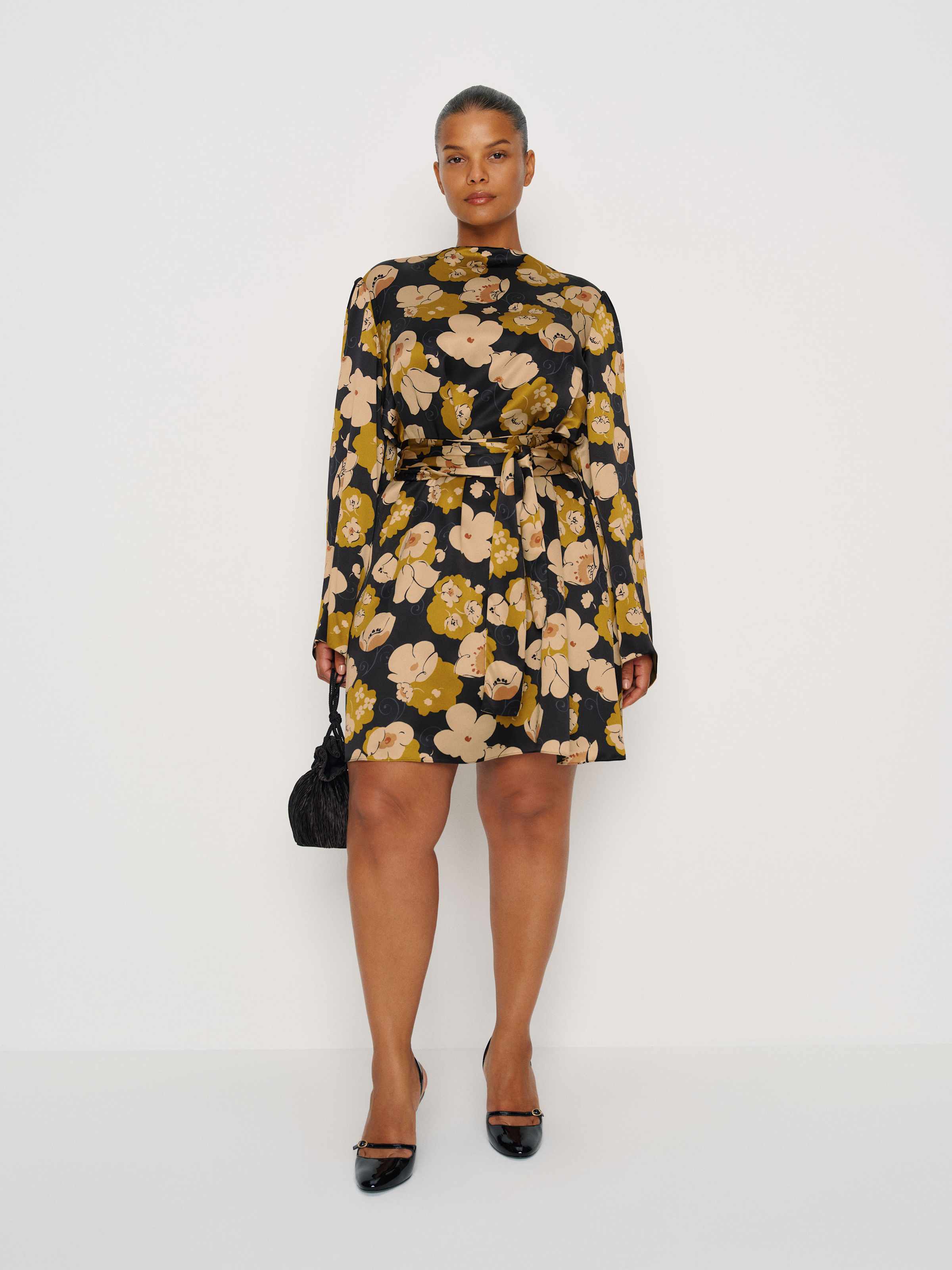 Astrid Silk Dress Es - thumbnail 2