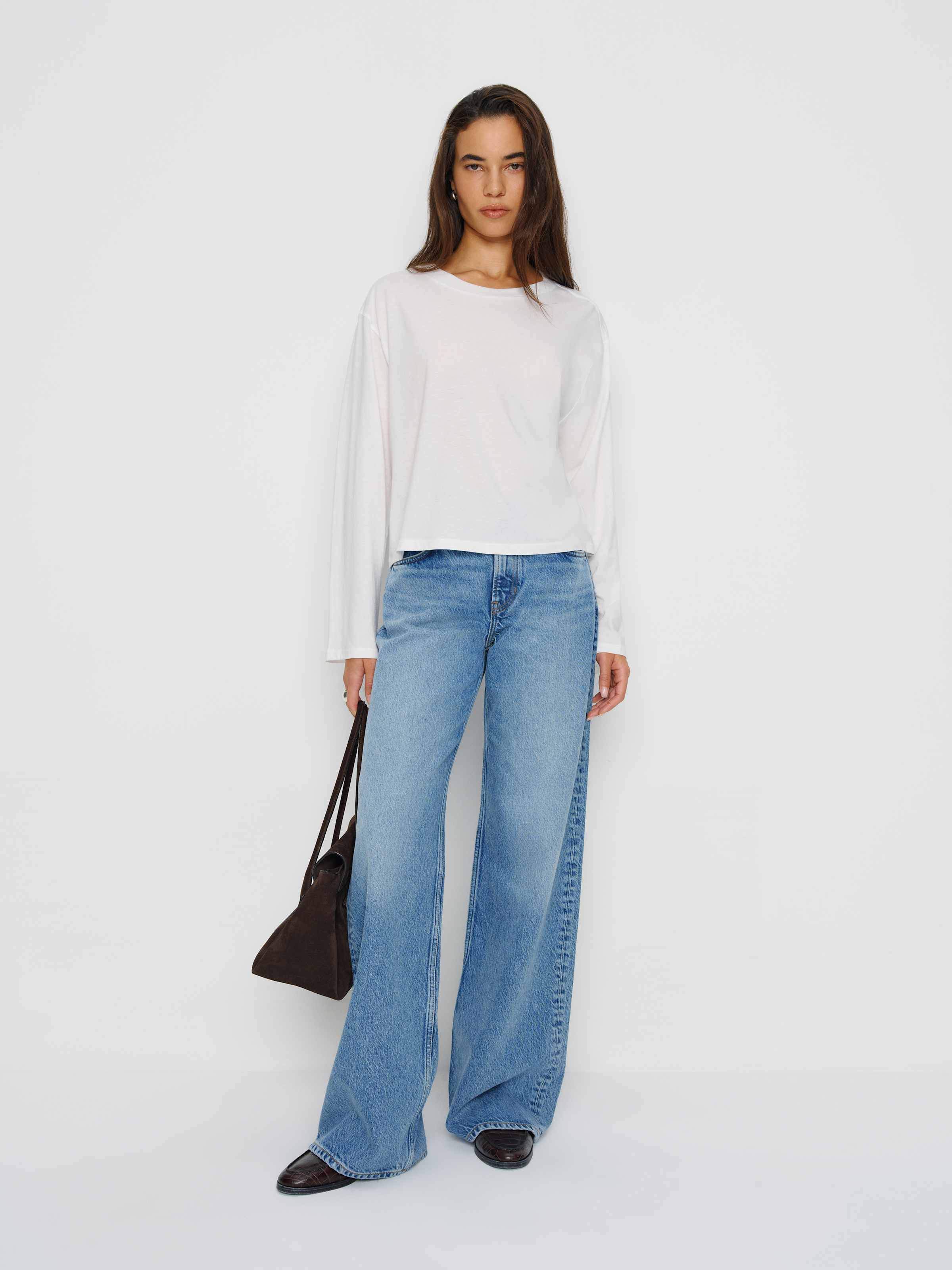 Liam Long Sleeve Oversized Tee - thumbnail 10