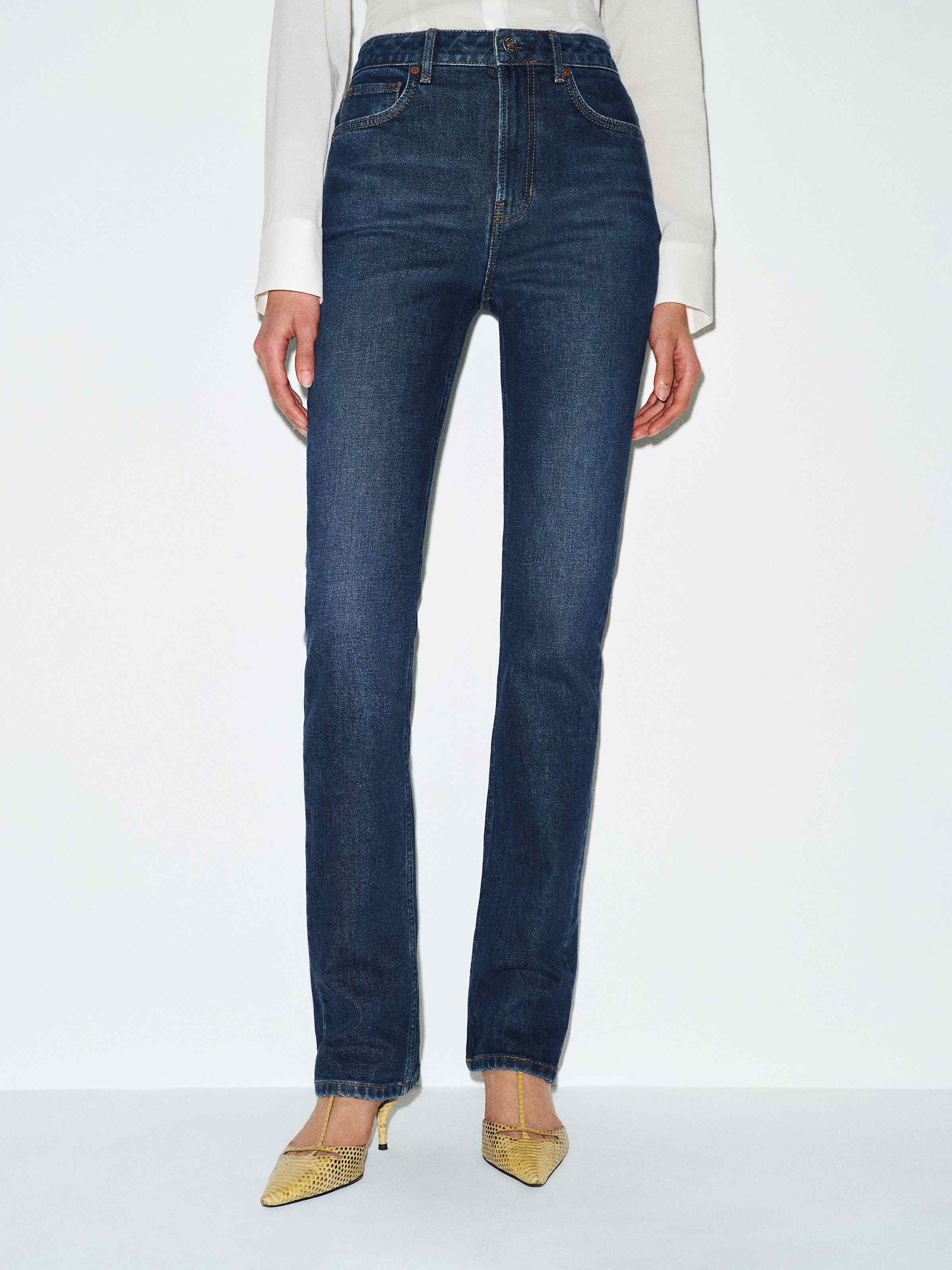 Donny Stretch High Rise Slim Jeans - thumbnail 4