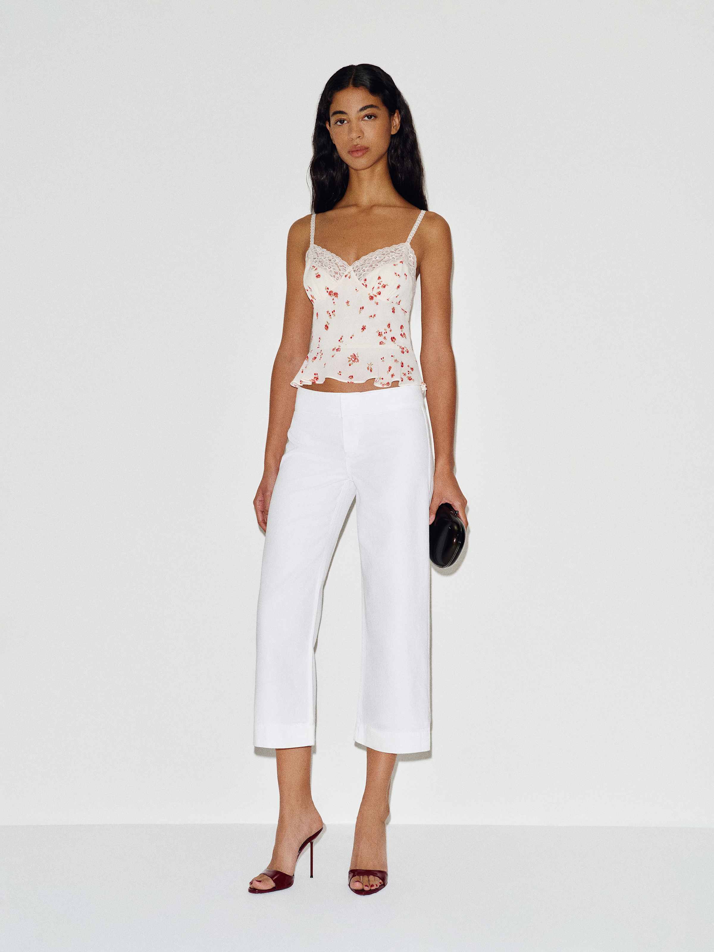 Kat Low Rise Straight Cropped Jeans - thumbnail 2