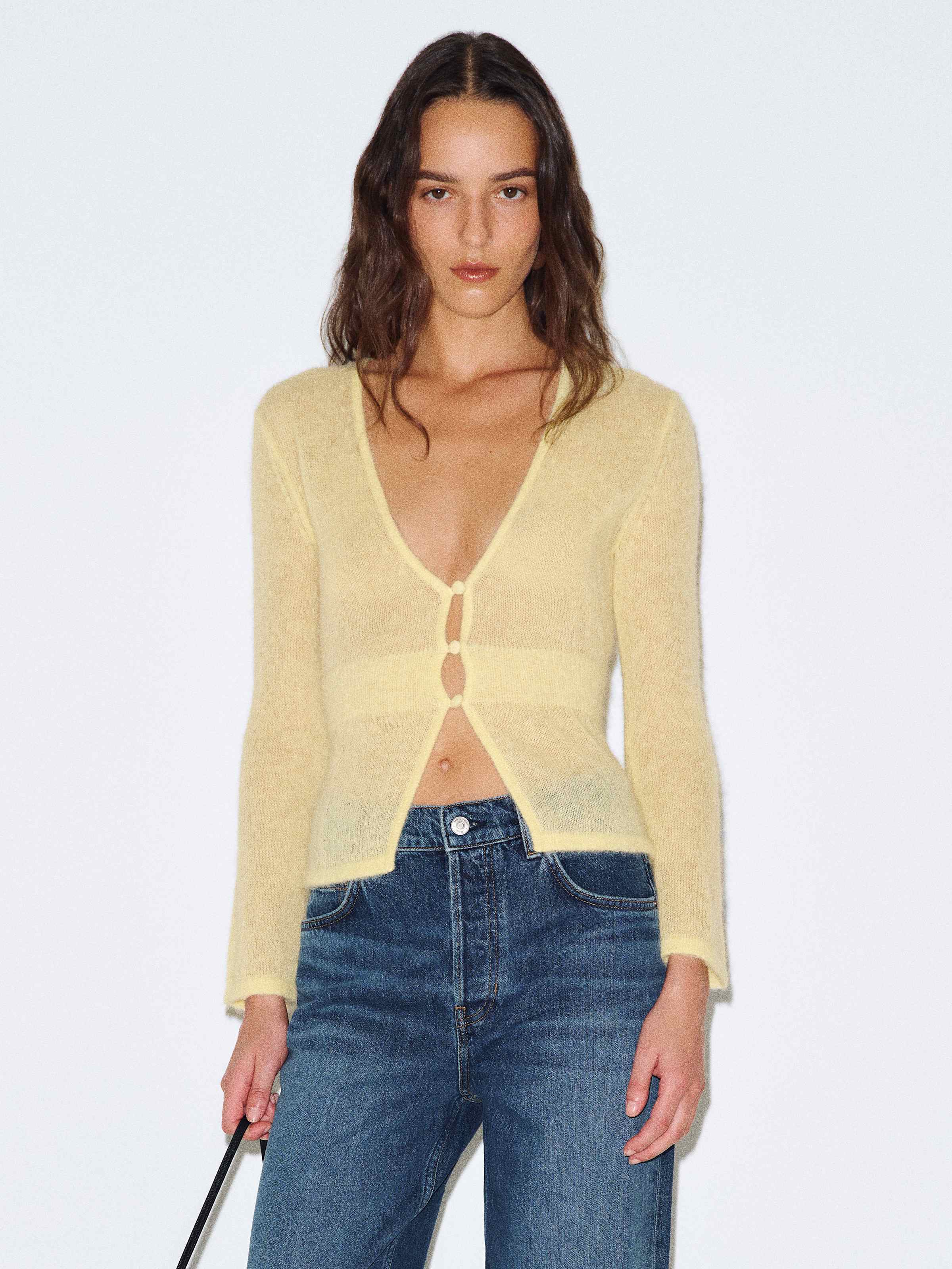 Delphine Sheer Cardigan - thumbnail 4