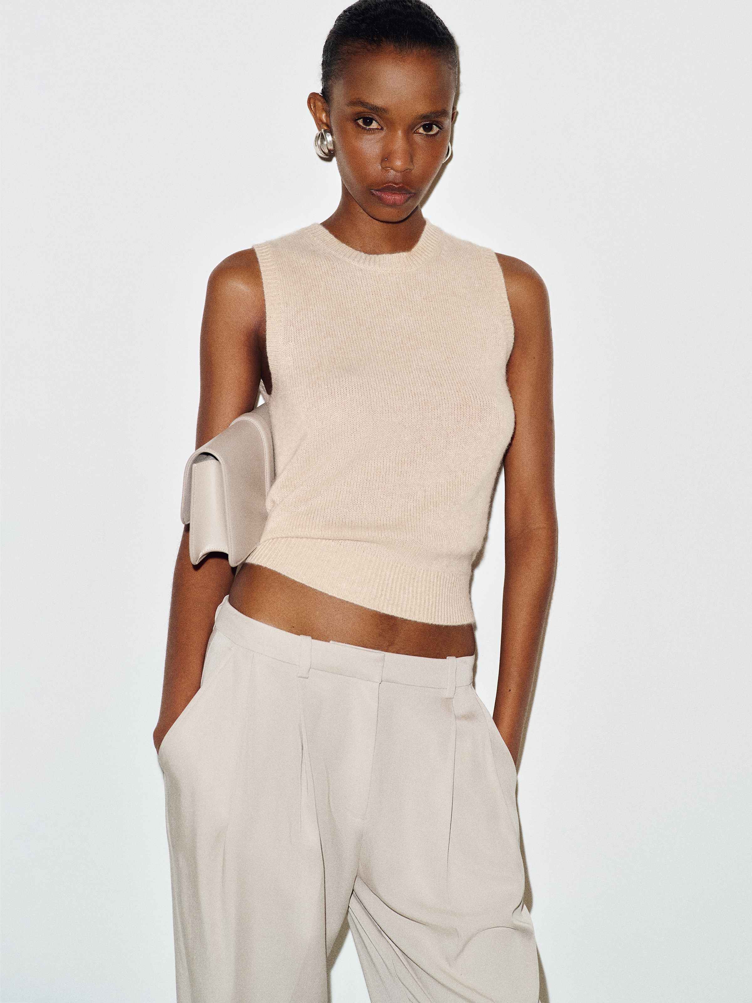 Roxana Cashmere Sweater Tank - thumbnail 10