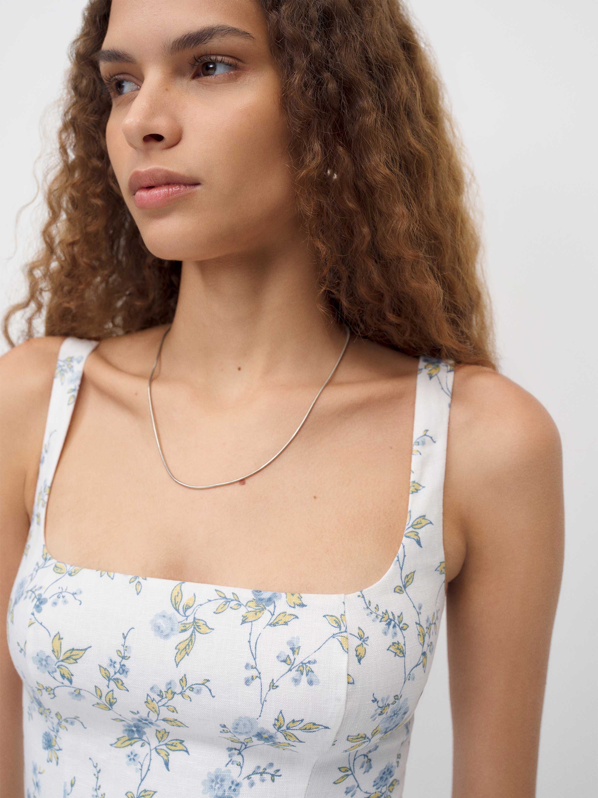 Janu Linen Mini Dress - thumbnail 6