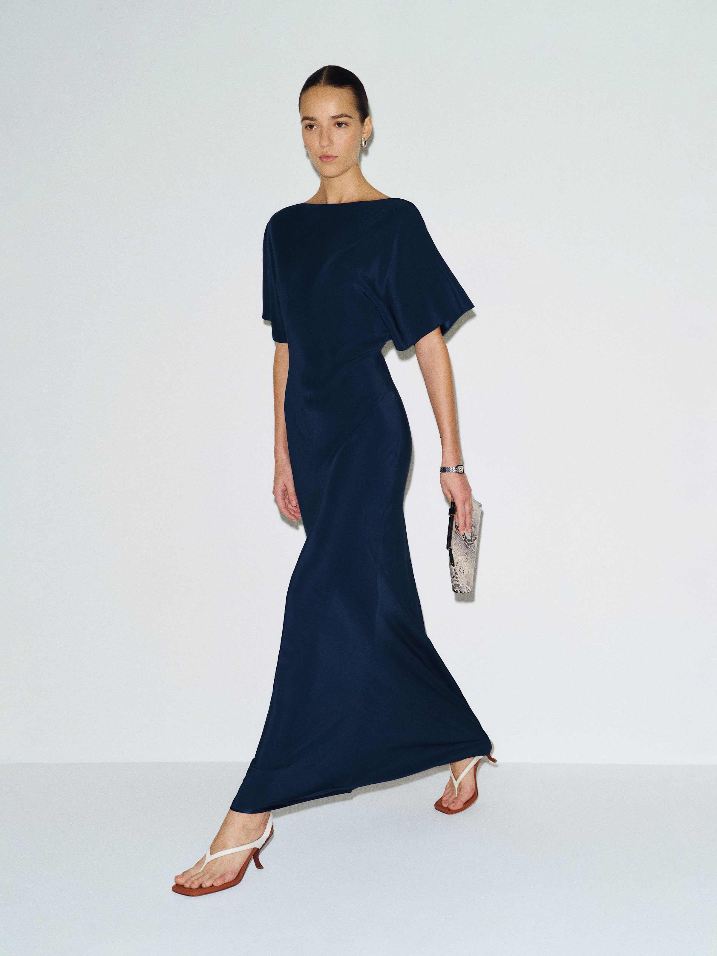 Caila Silk Dress - thumbnail 2