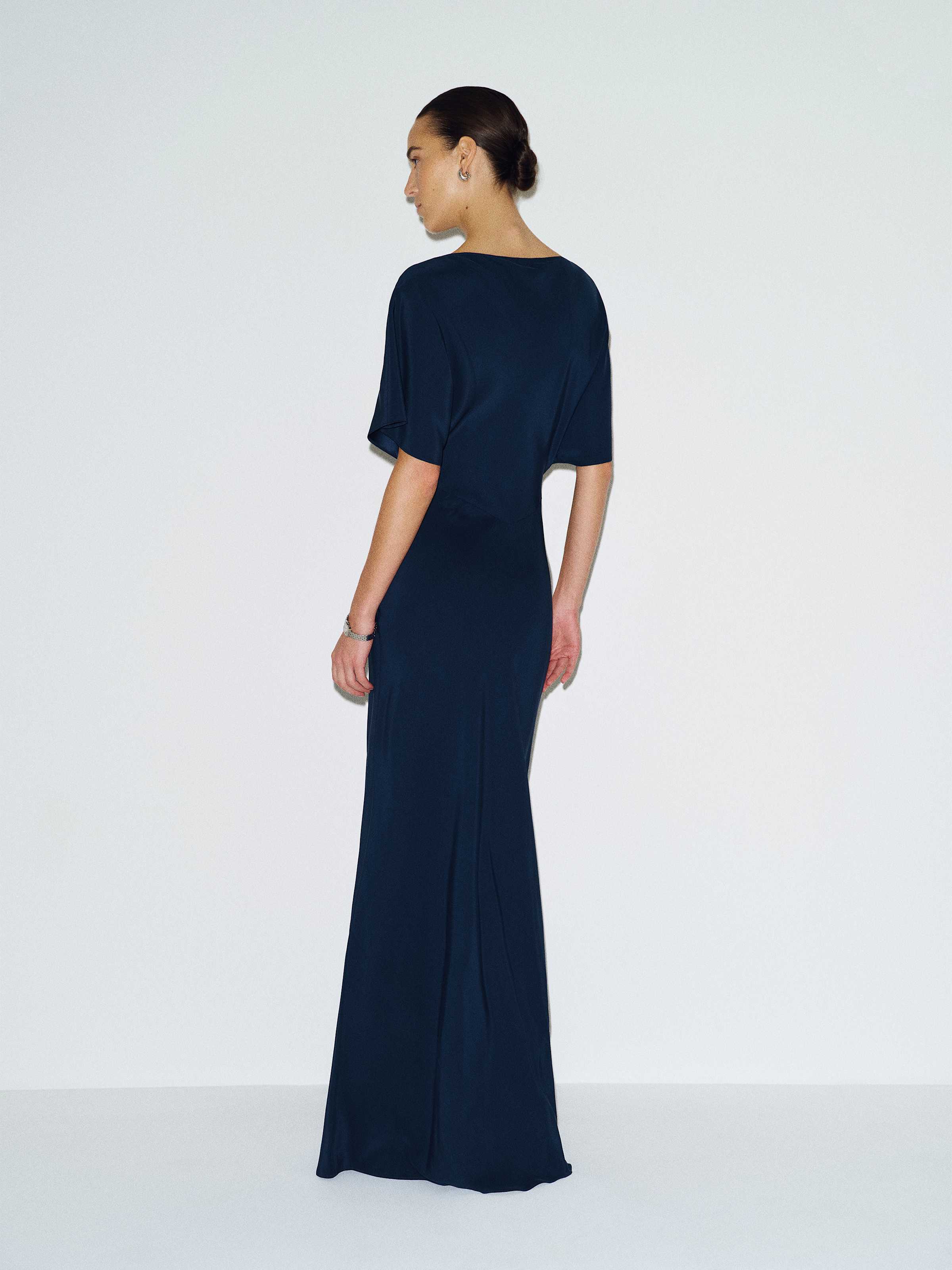 Caila Silk Dress - thumbnail 6