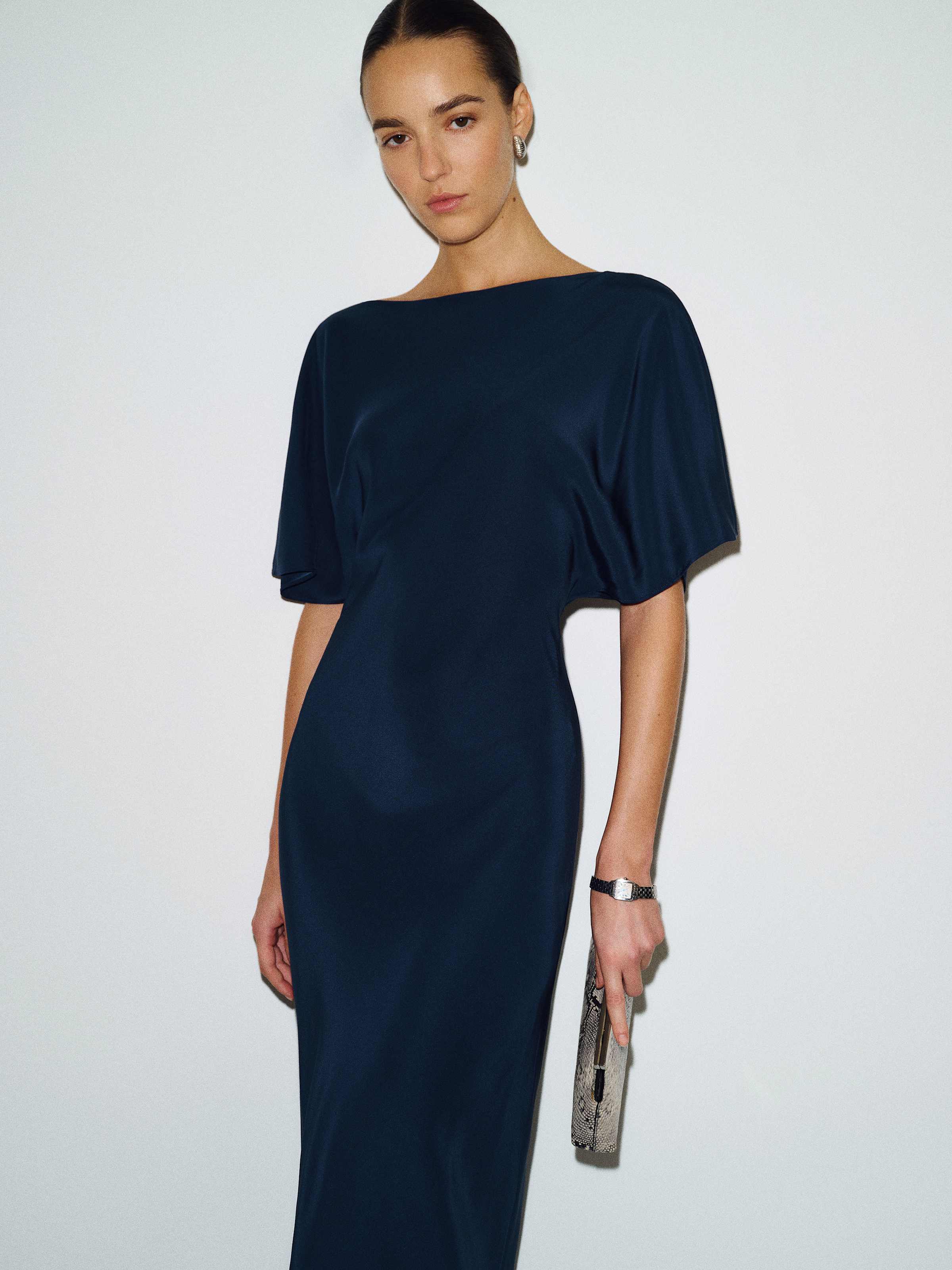 Caila Silk Dress - thumbnail 8