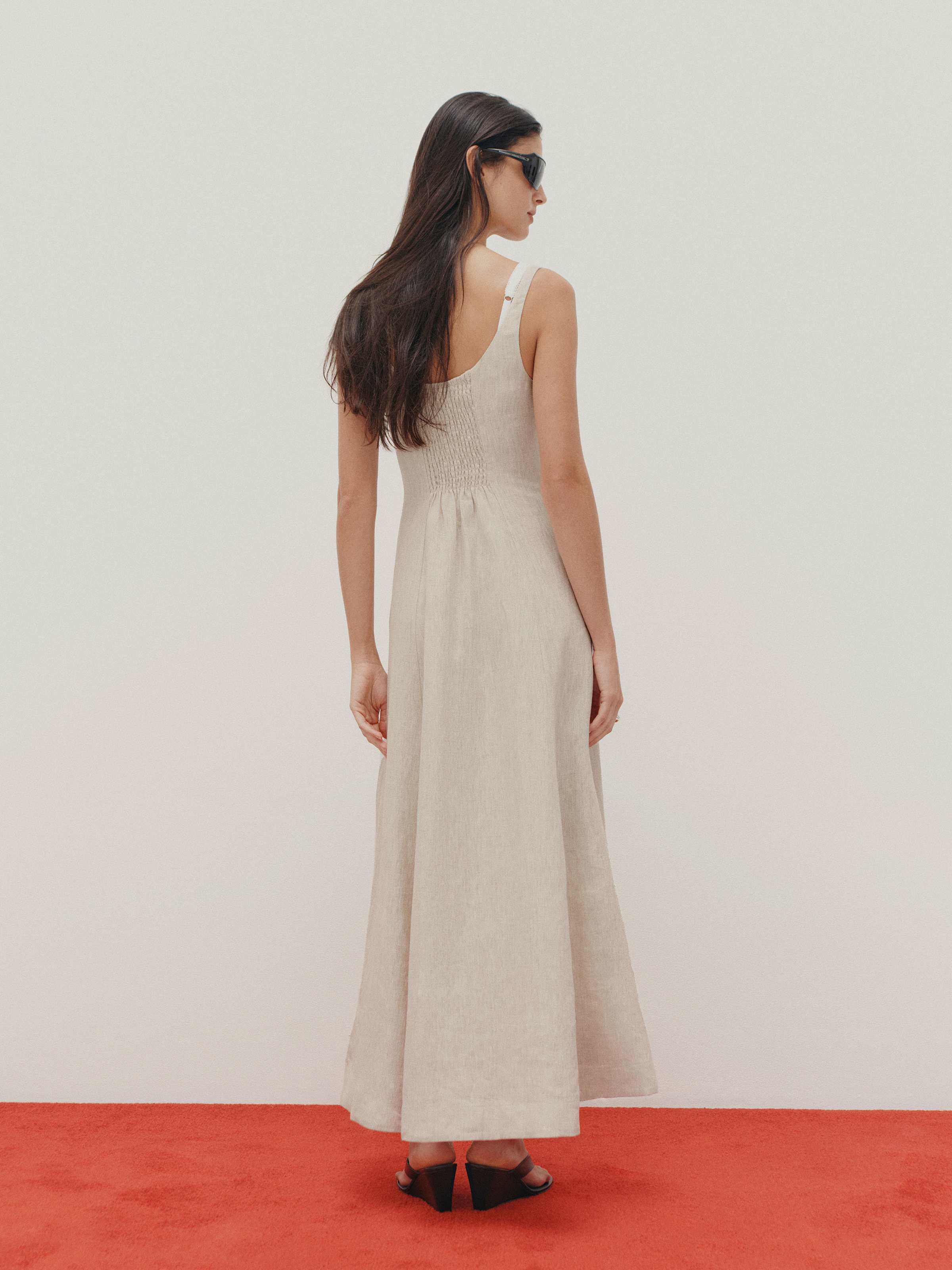Fraise Linen Dress - thumbnail 8