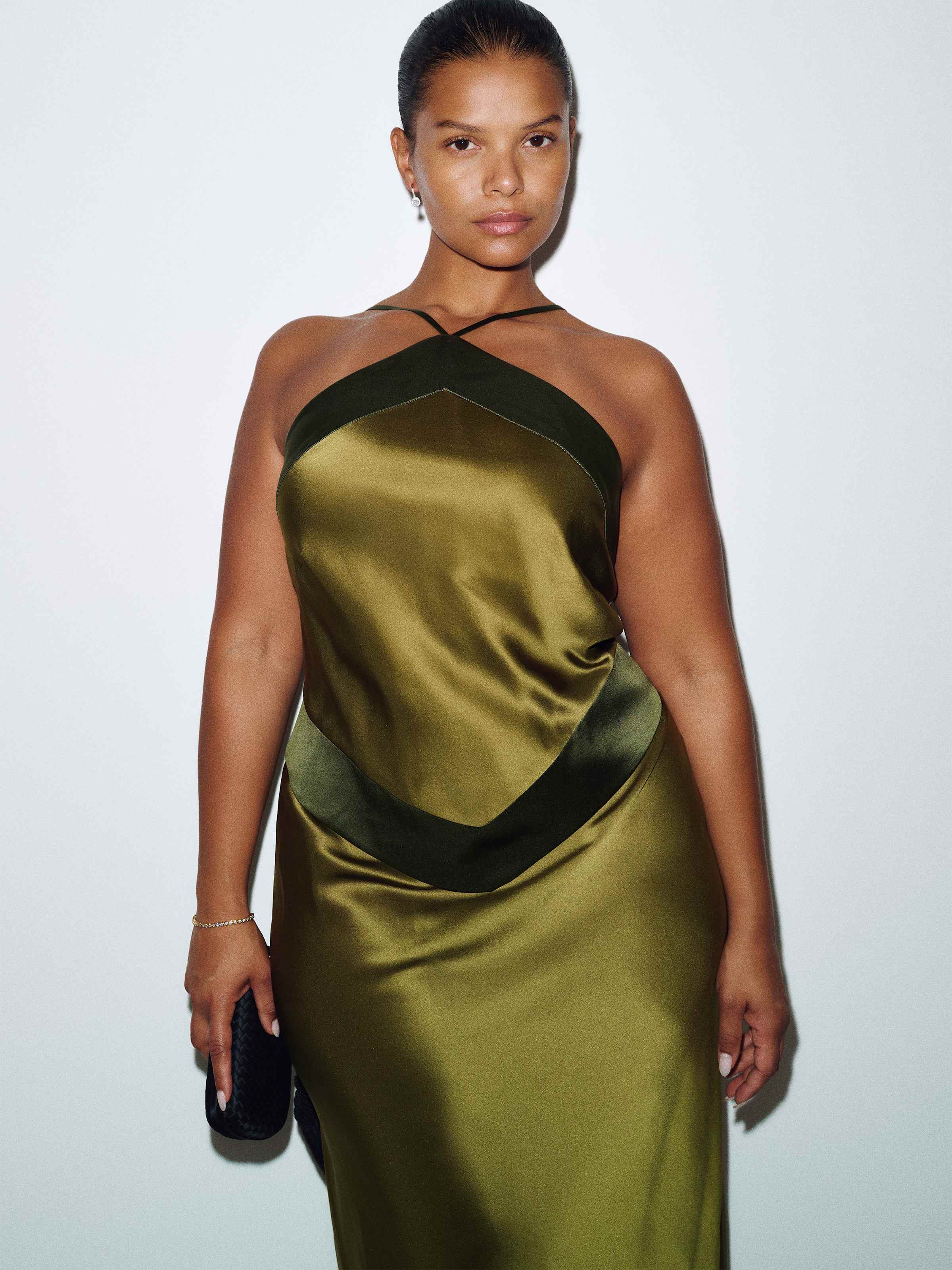 Jillian Silk Dress Es - thumbnail 4