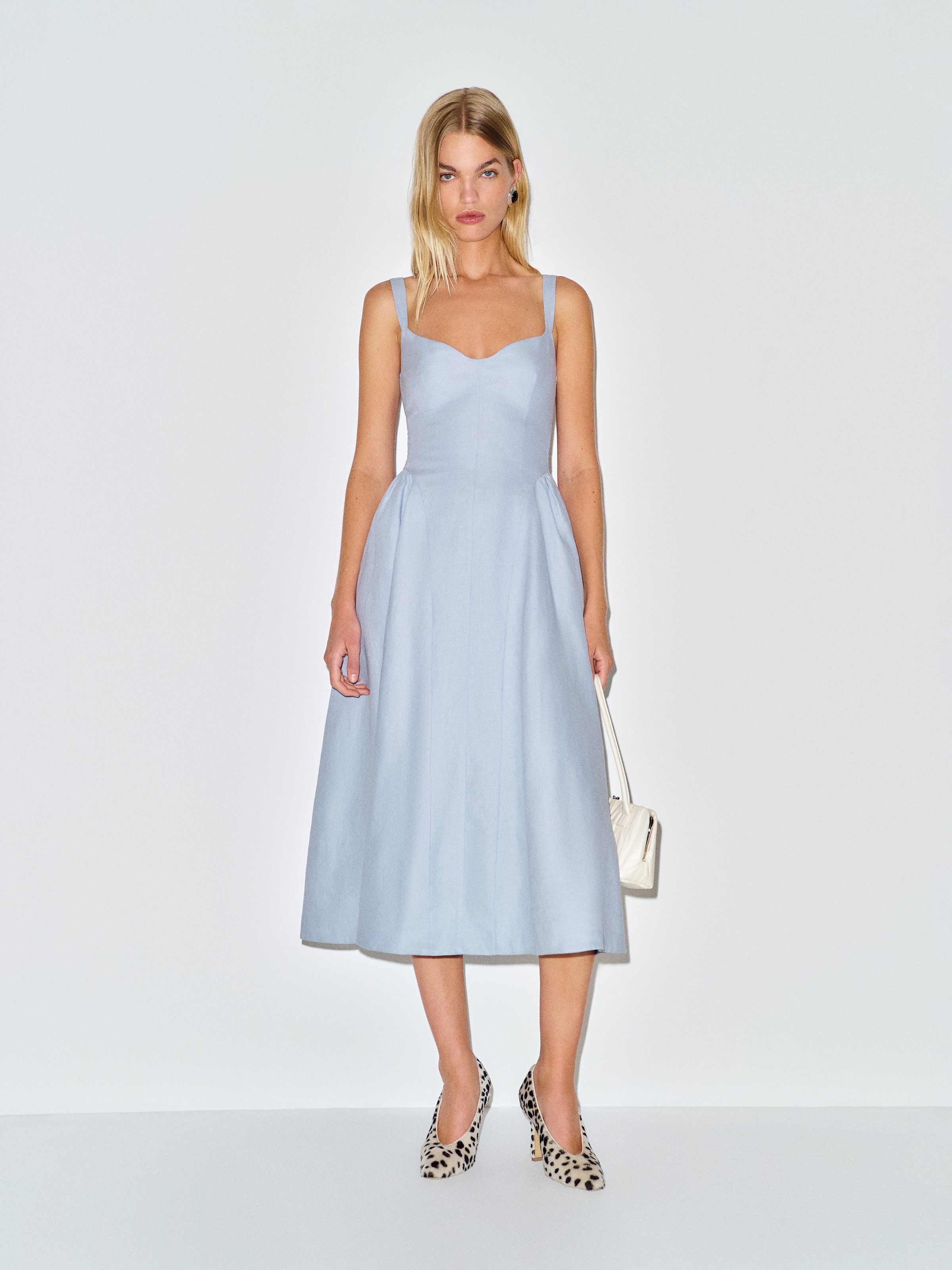 Birdie Linen Dress - thumbnail 10