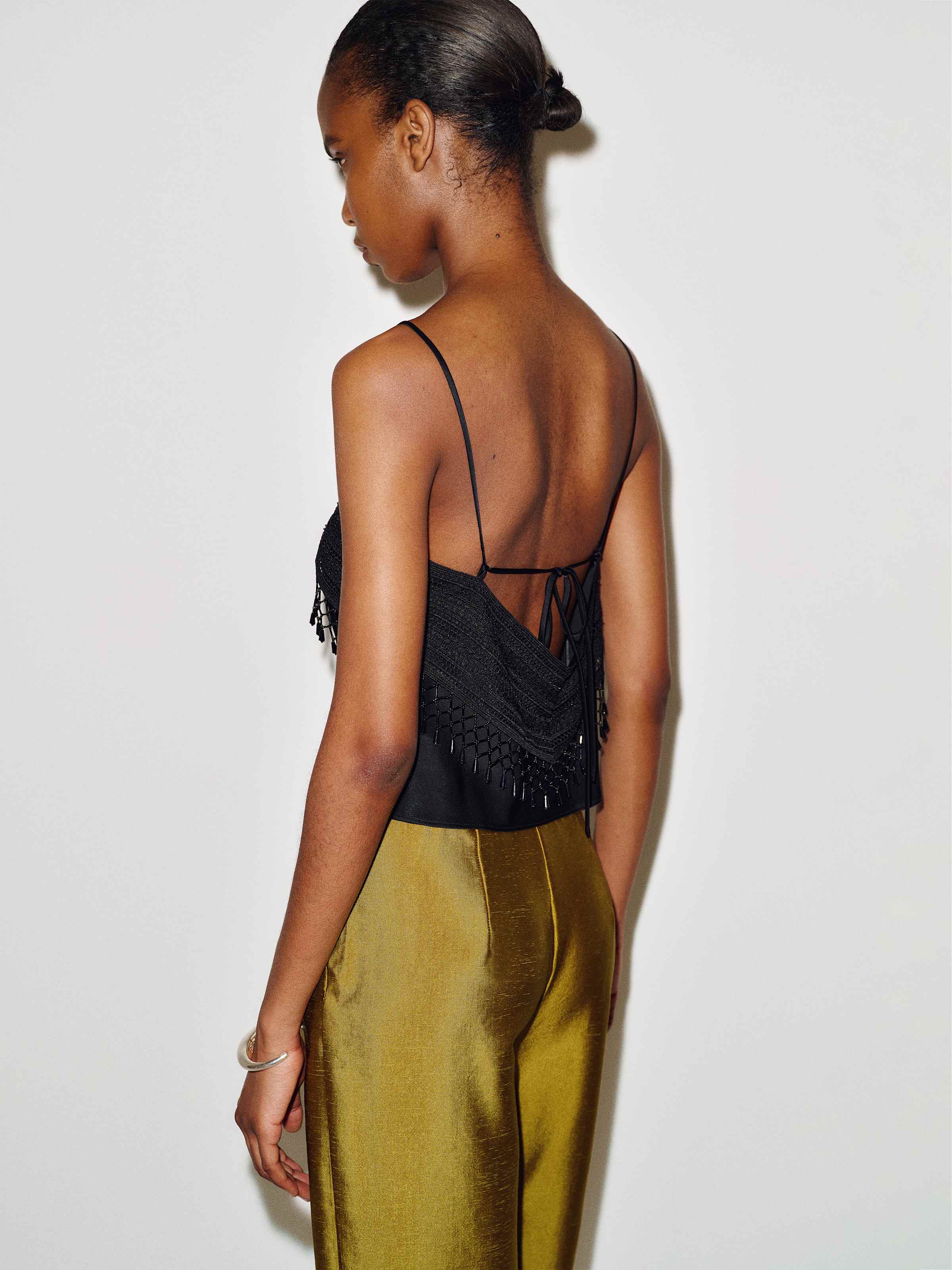 Slyvette Satin Top - thumbnail 6