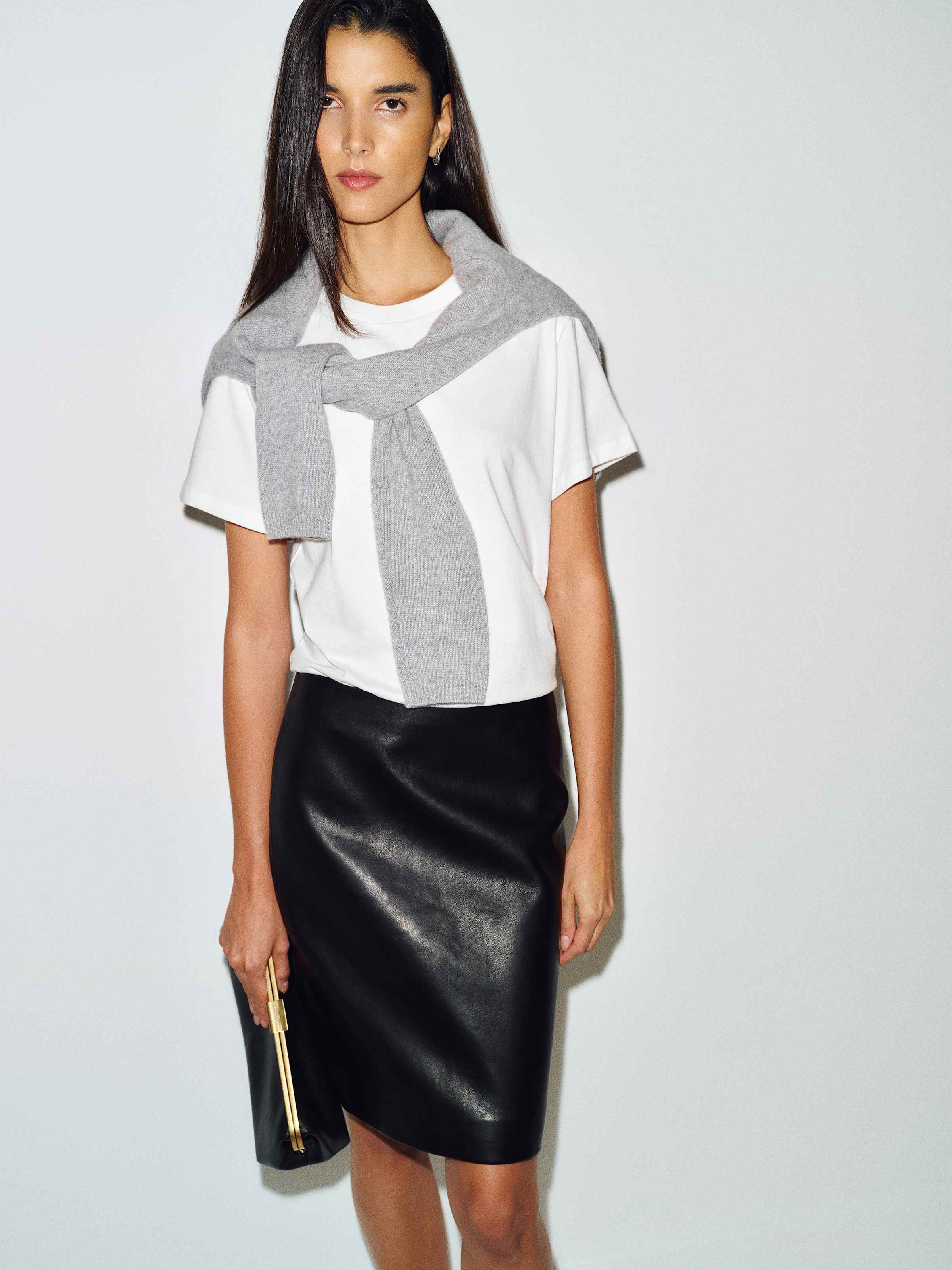 Veda Elle Leather Skirt - thumbnail 10