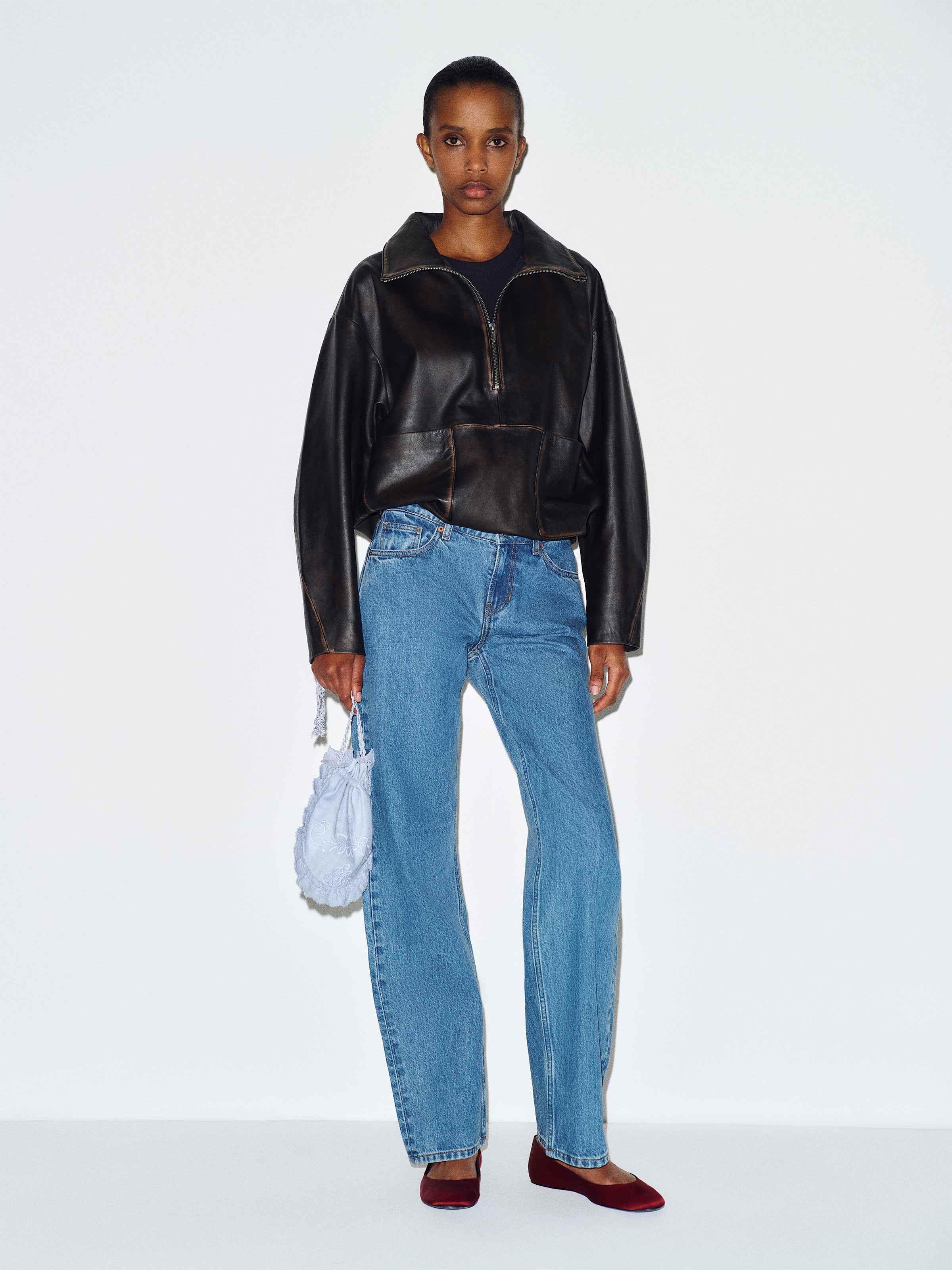 Veda Collins Leather Anorak - thumbnail 8