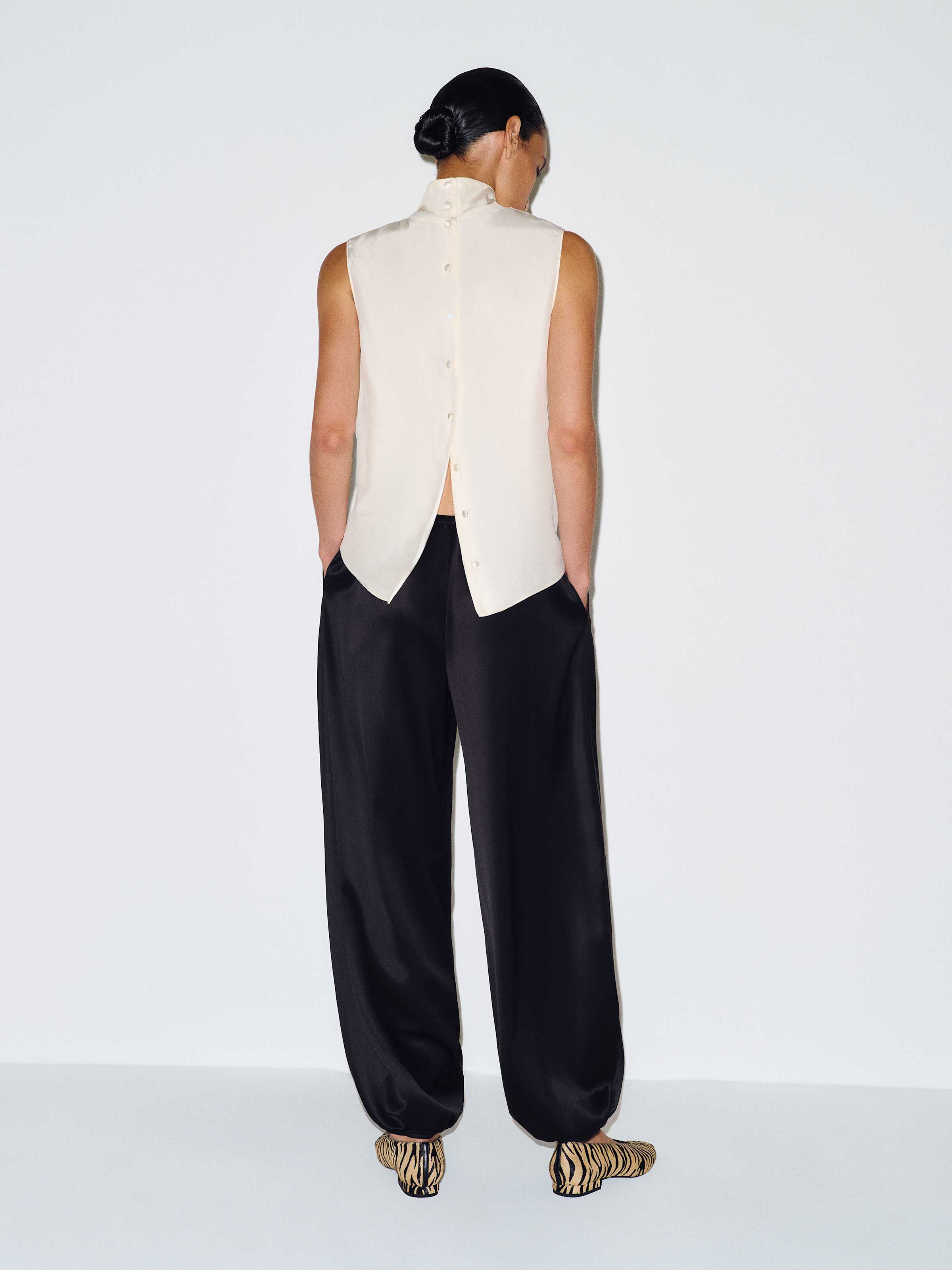 Aven Satin Pant - thumbnail 8