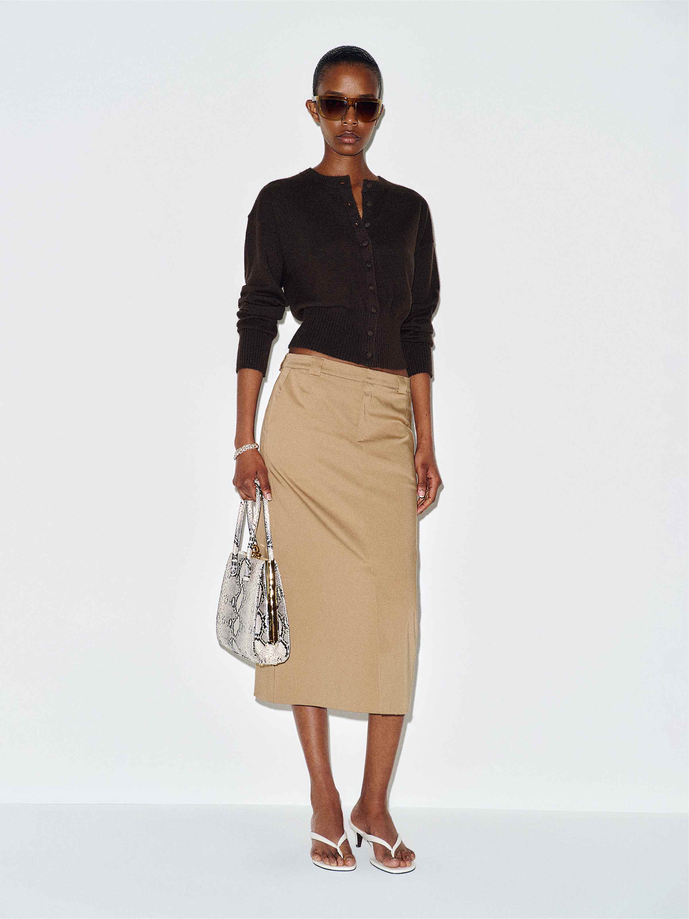 Ronnie Cashmere Cardigan - thumbnail 4