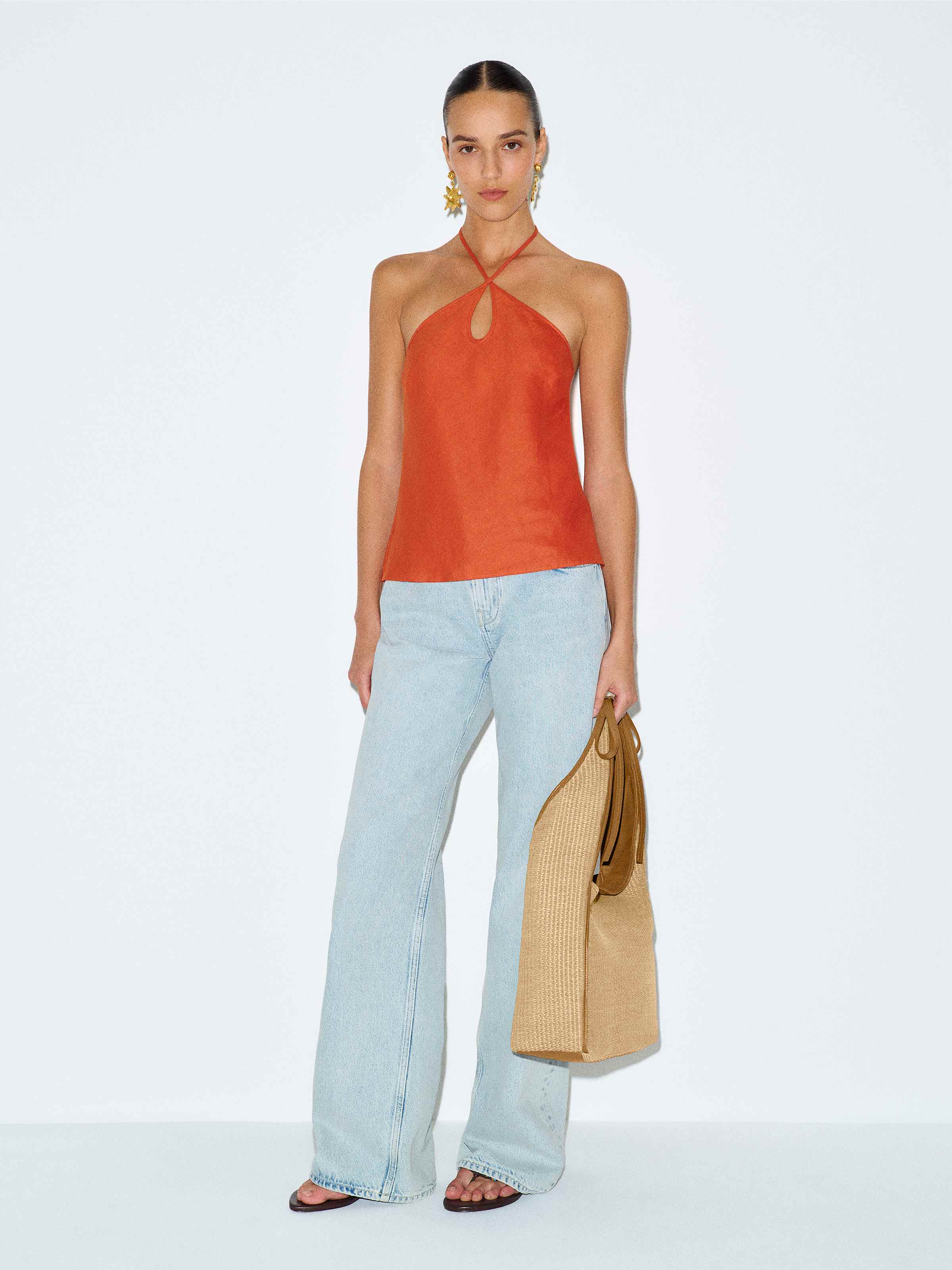 Rosana Linen Top - thumbnail 2