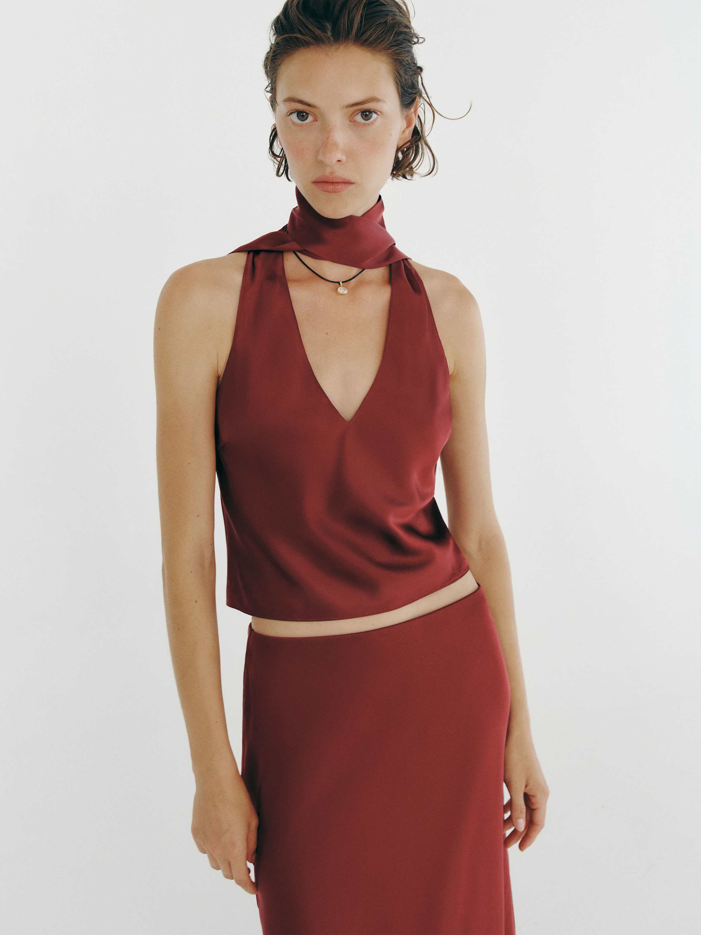 Pomelle Silk Two Piece - thumbnail 4