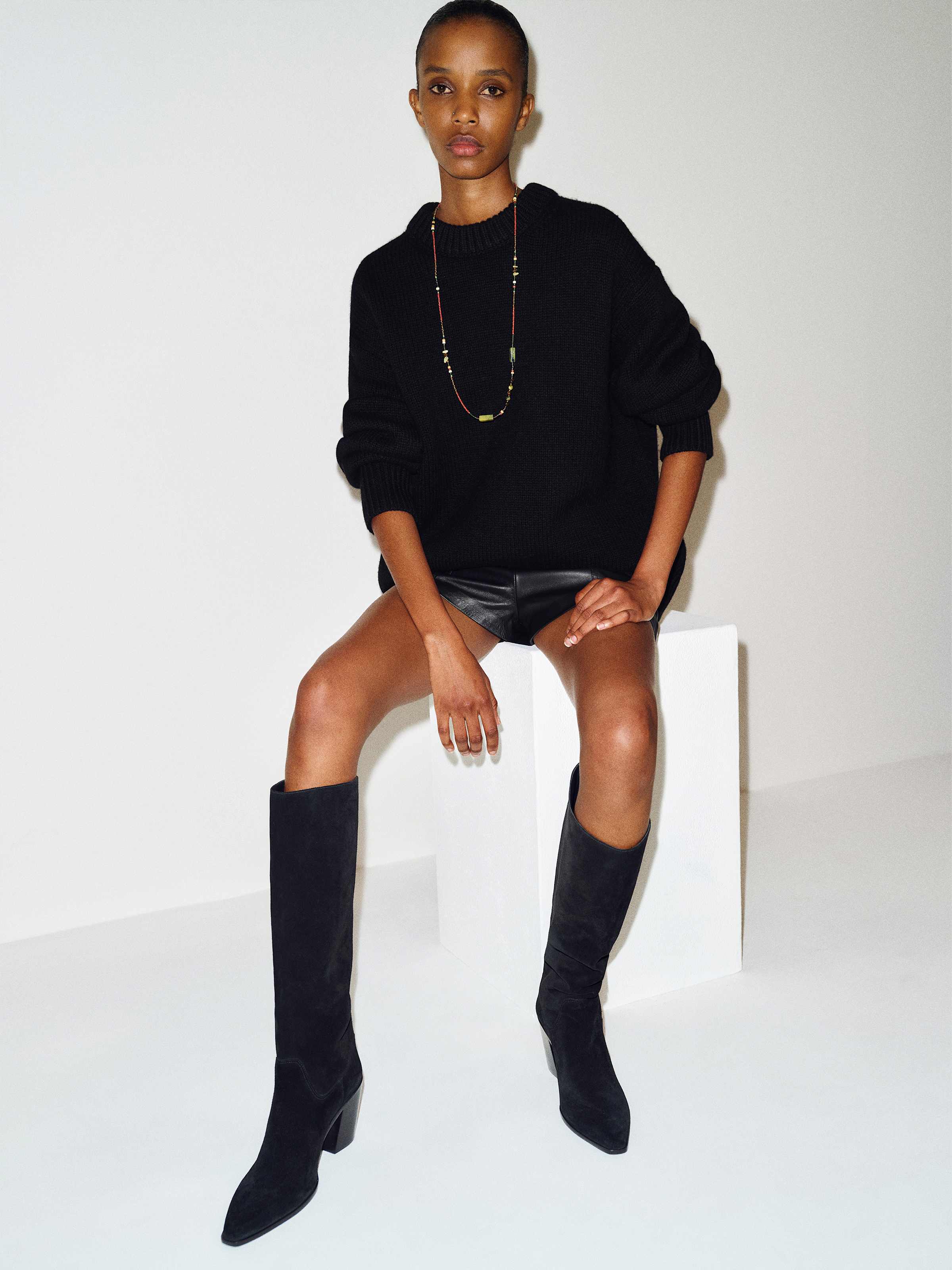 Dominique High Knee Boot - thumbnail 4