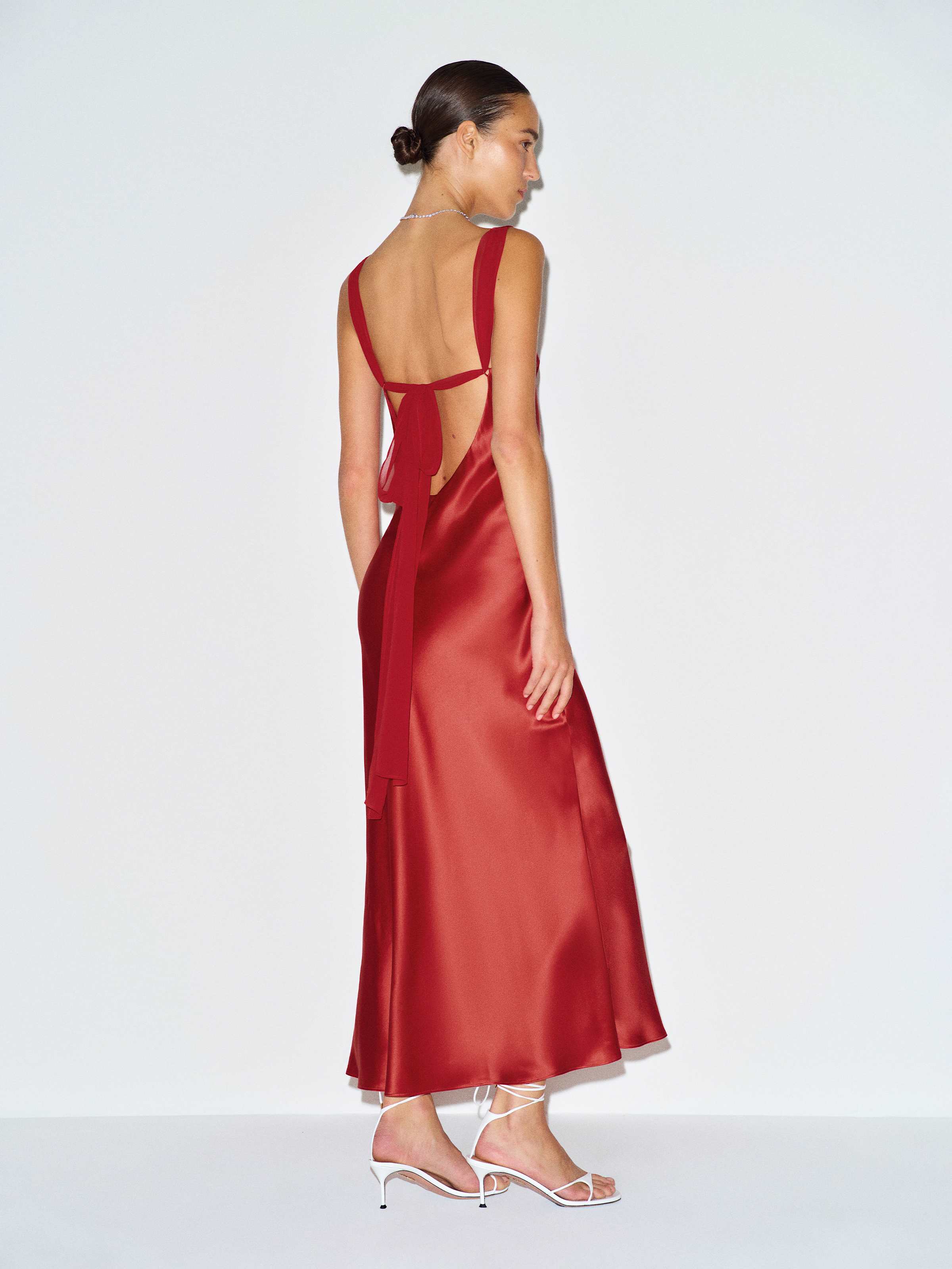 Allison Silk Dress - thumbnail 4