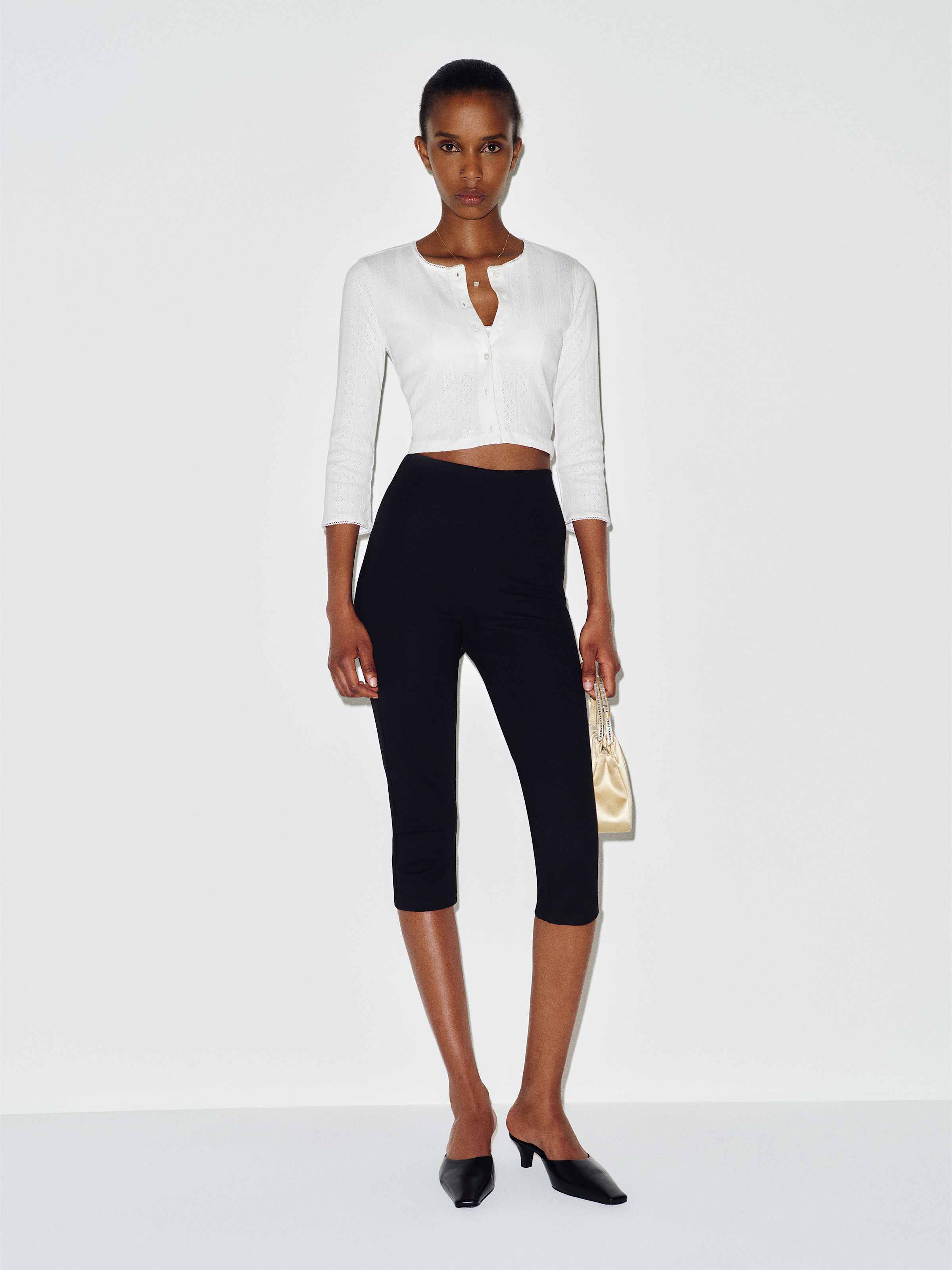 Gia Pointelle Knit Cardigan - thumbnail 6