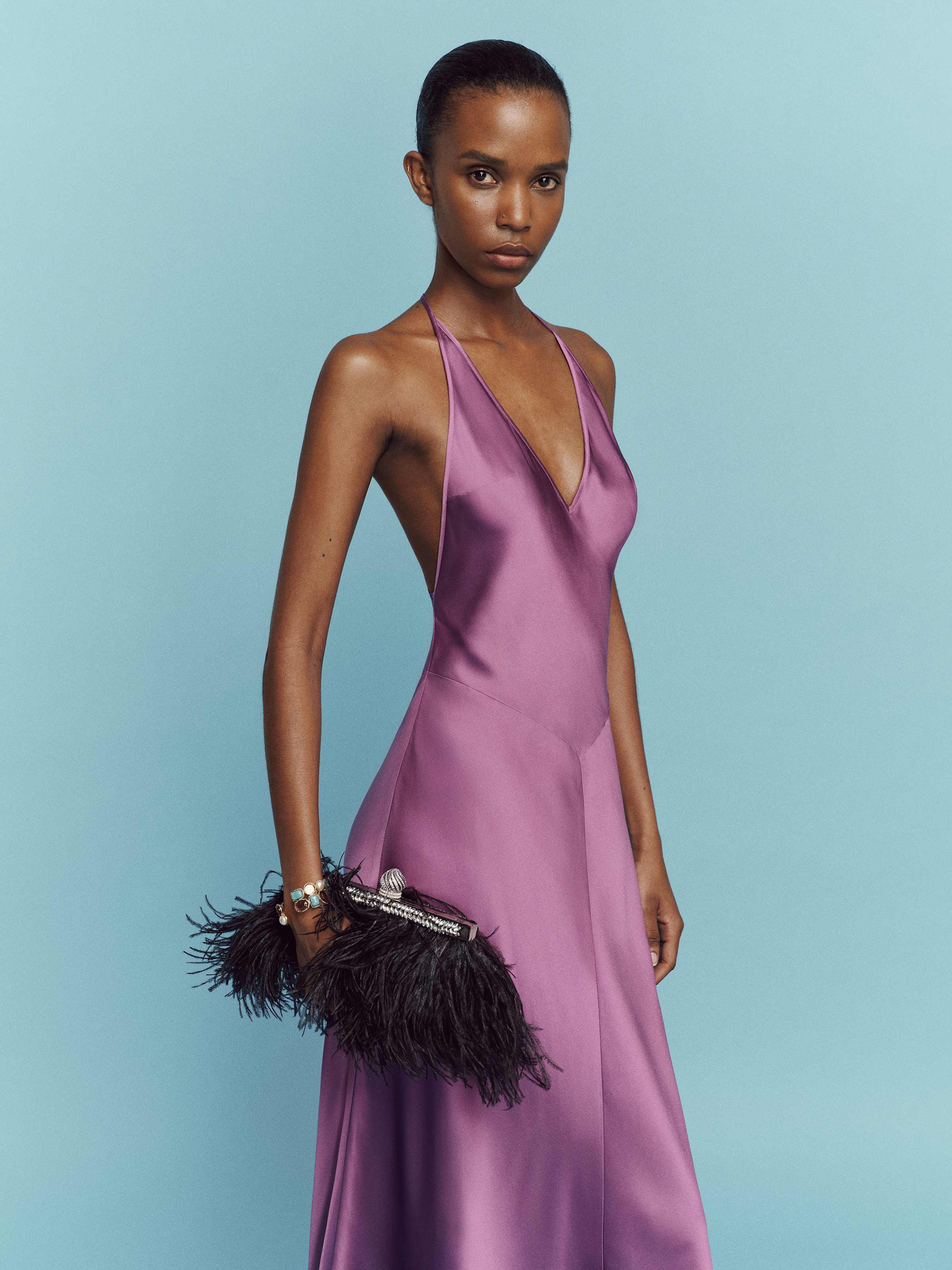 Lara Silk Dress - thumbnail 8