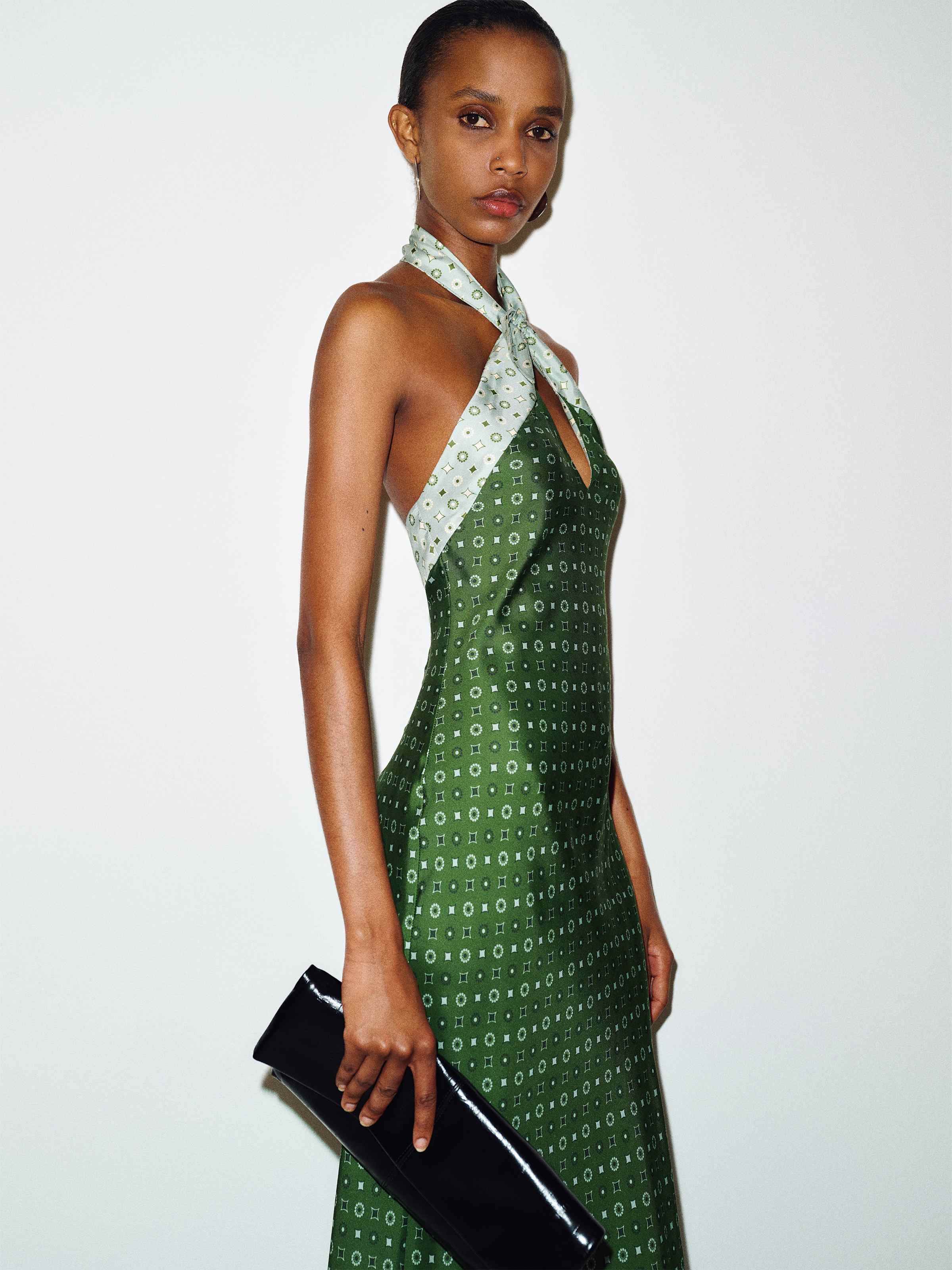 Meli Silk Twill Dress - thumbnail 6
