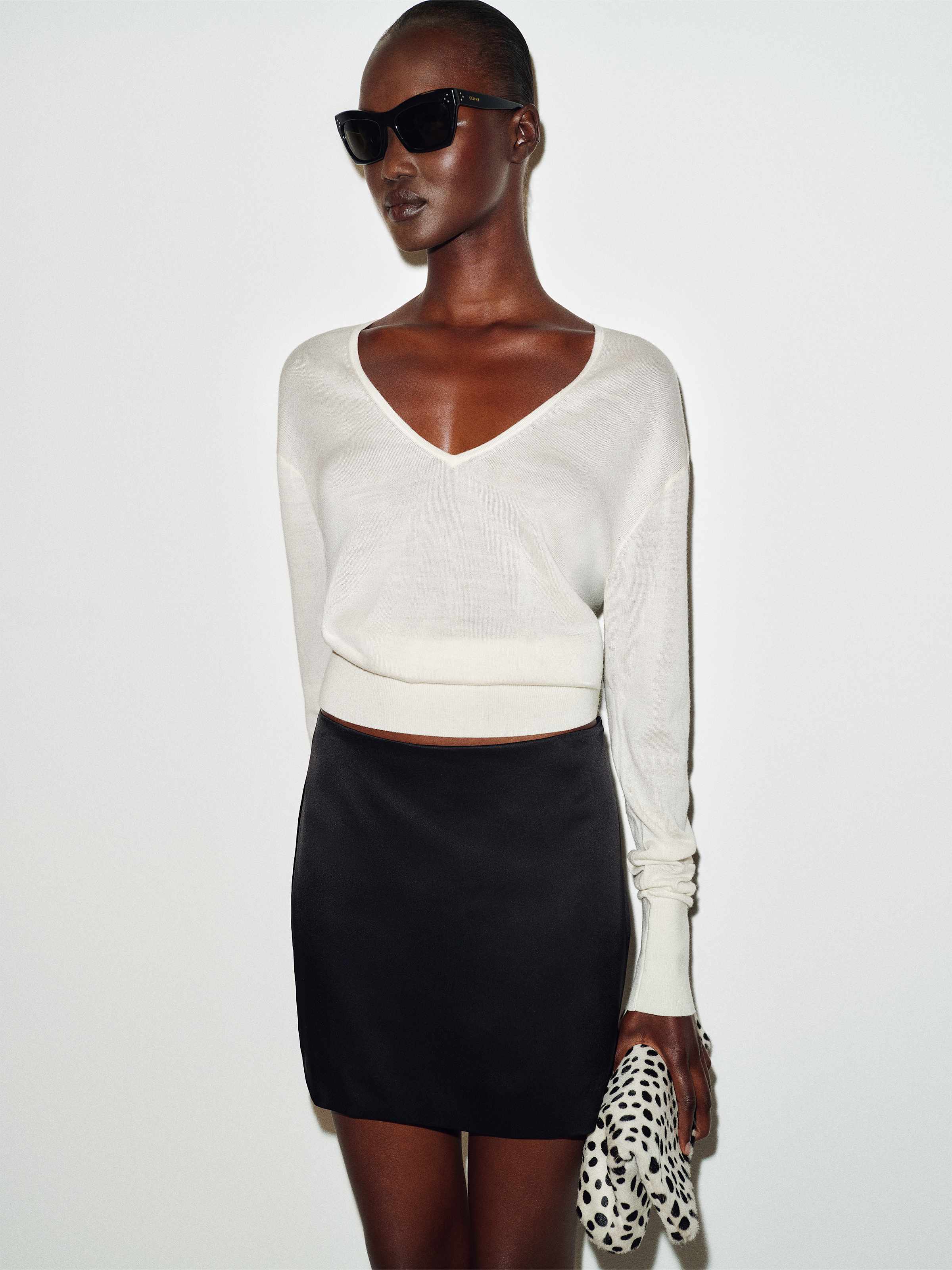 Alexa Satin Skirt - thumbnail 6
