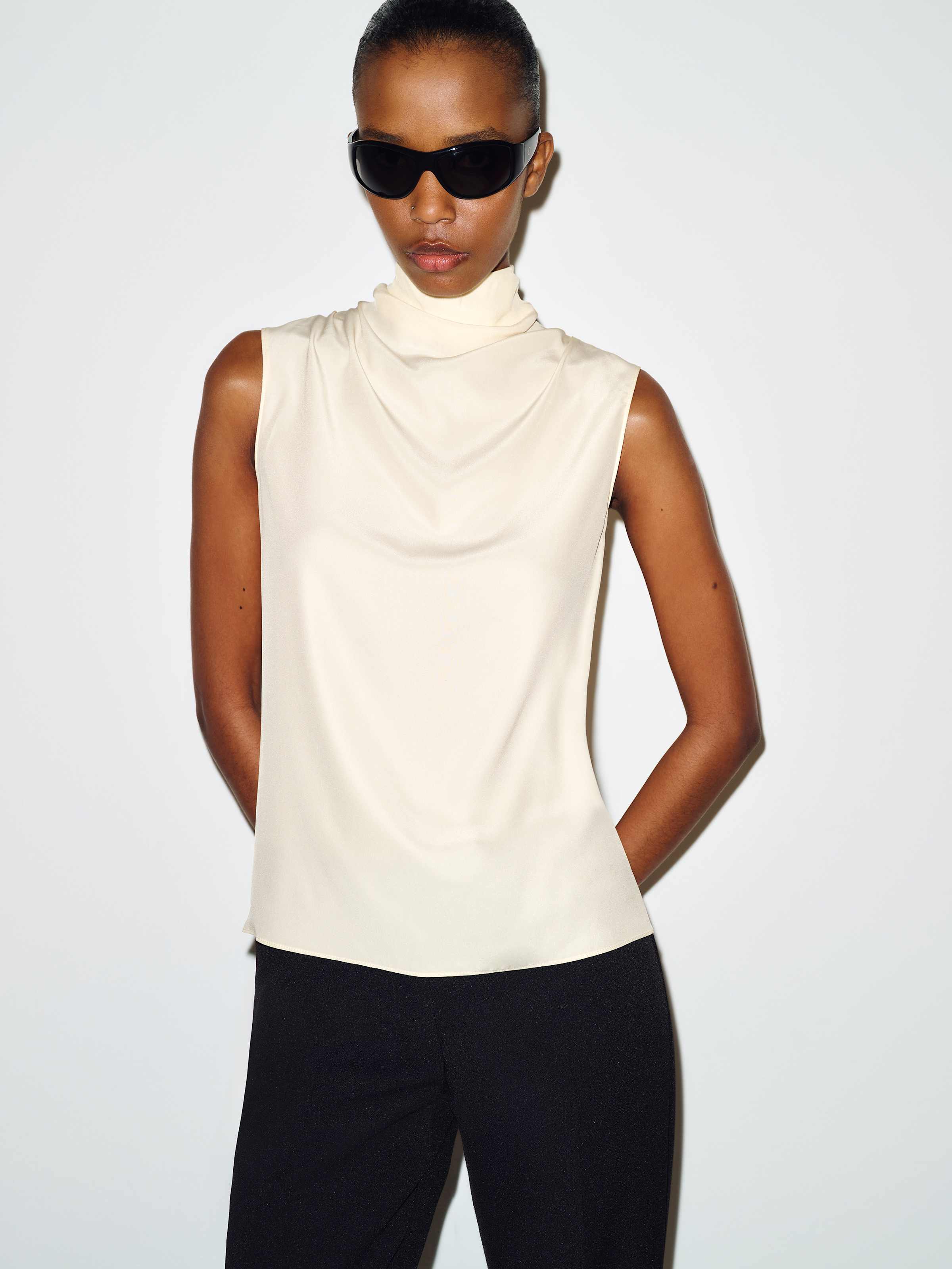 Bobbi Silk Top - thumbnail 2