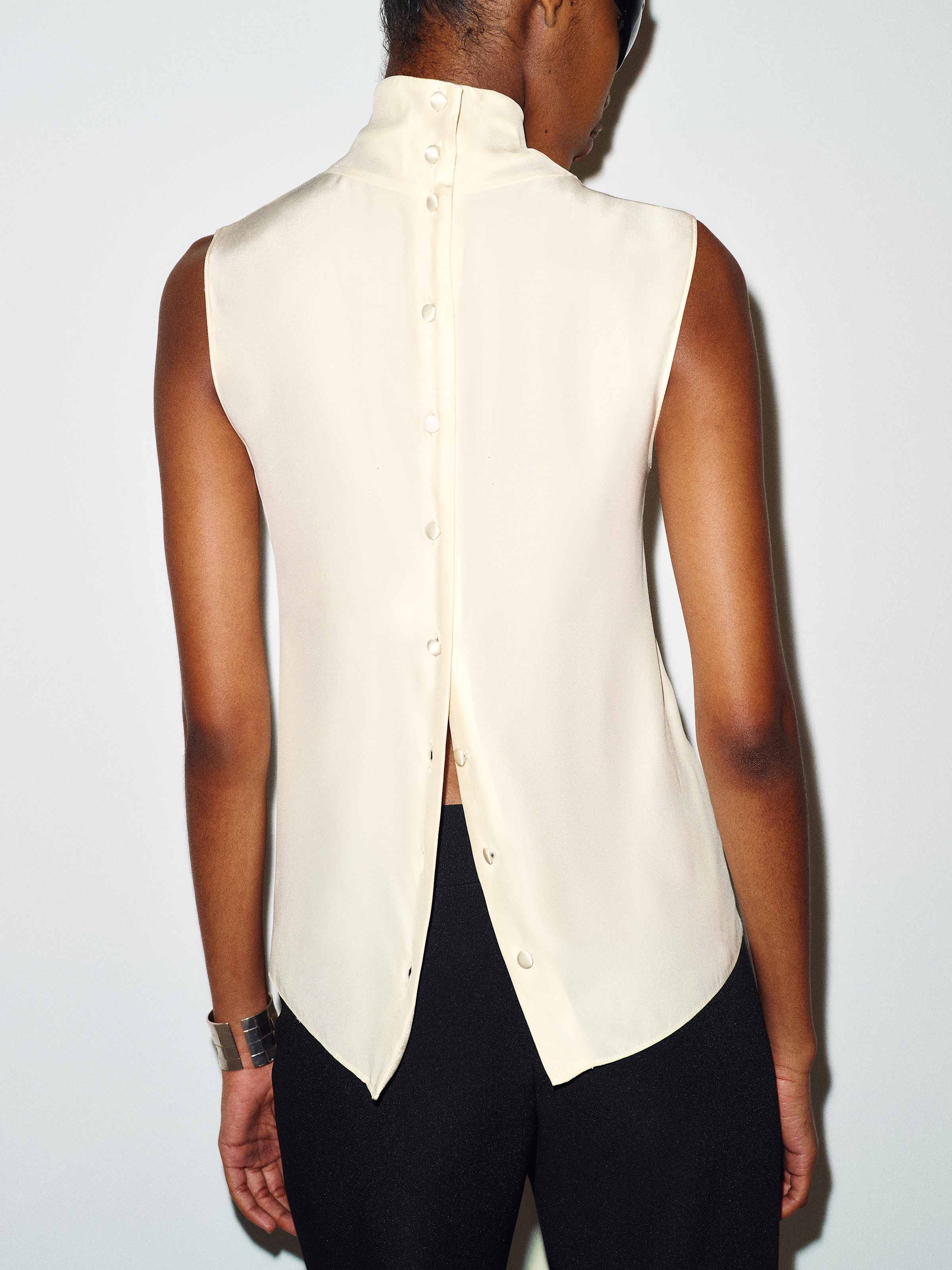 Bobbi Silk Top - thumbnail 4