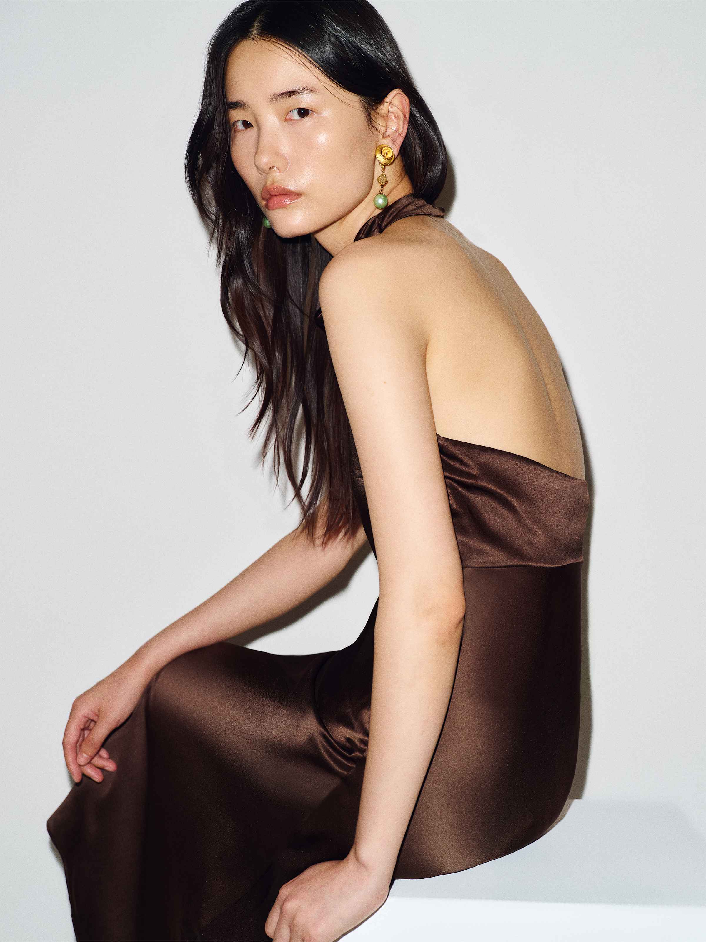 Emna Silk Dress - thumbnail 6
