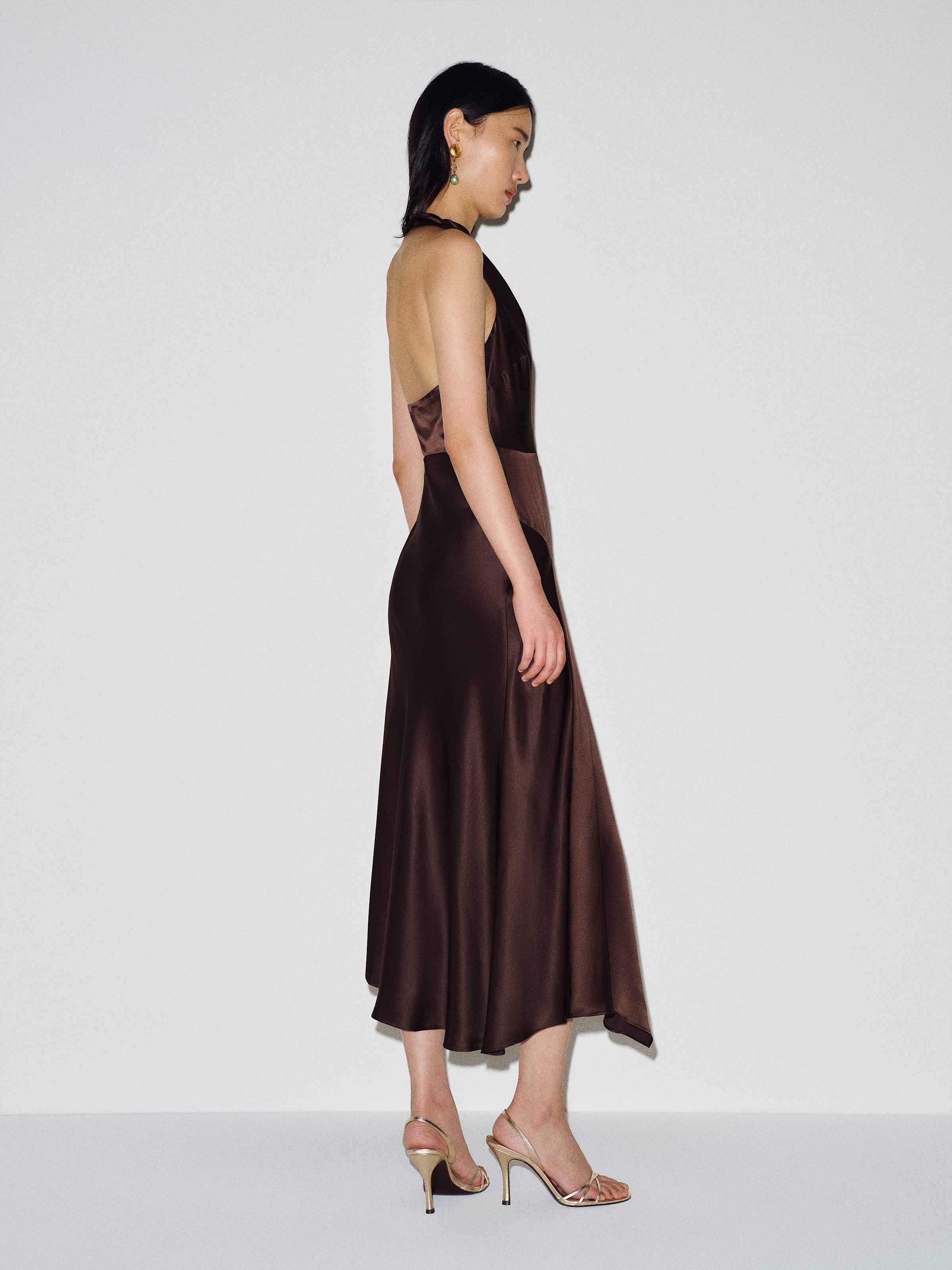Emna Silk Dress - thumbnail 10