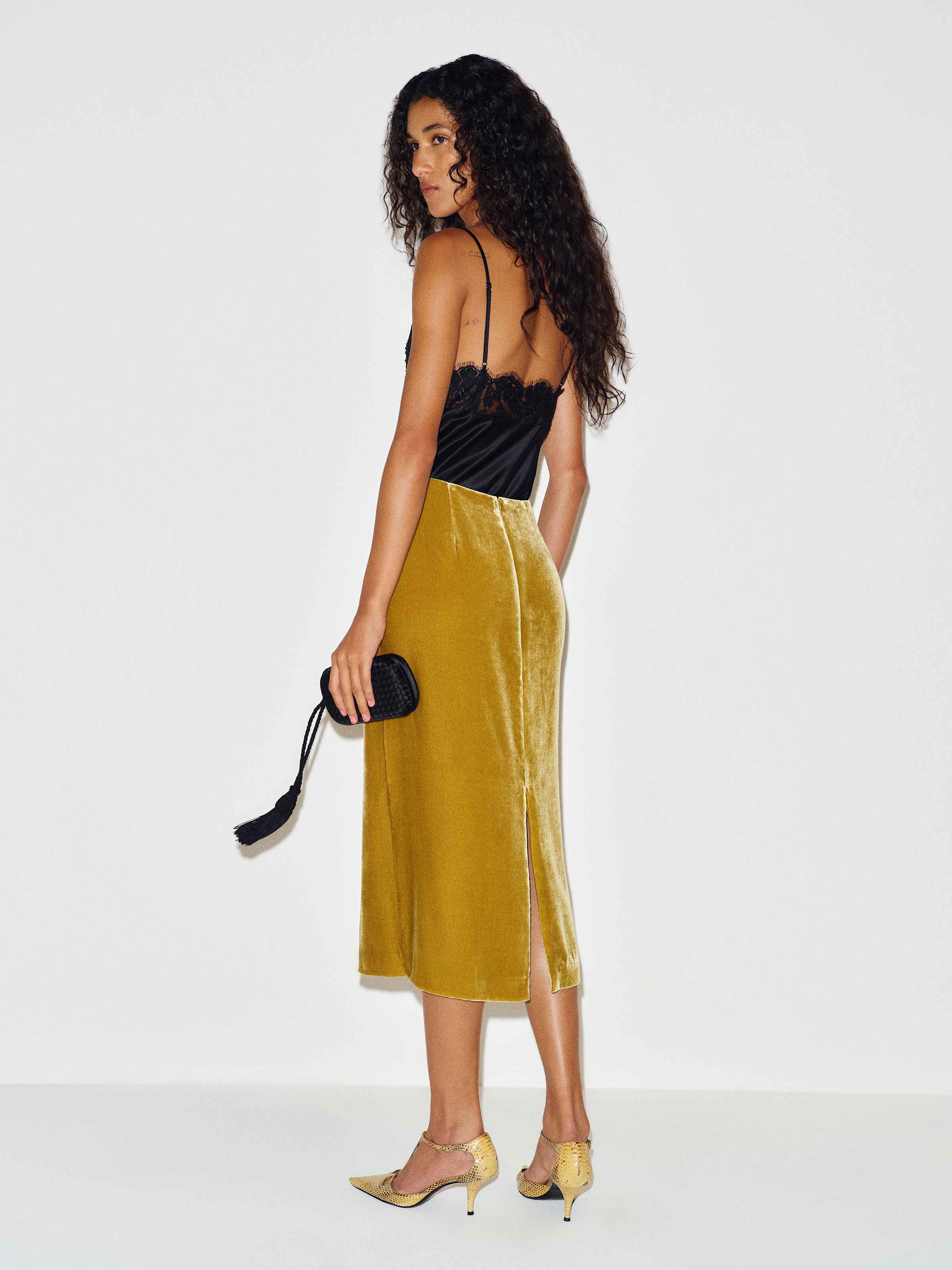 Helen Velvet Skirt - thumbnail 8