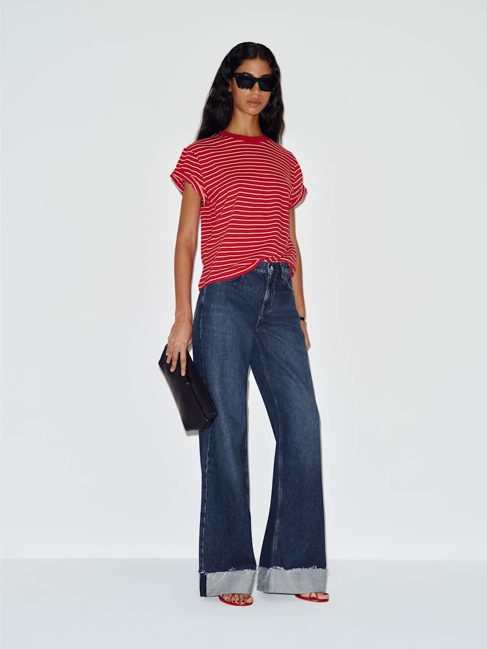Cary Low Rise Slouchy Wide Leg Jeans