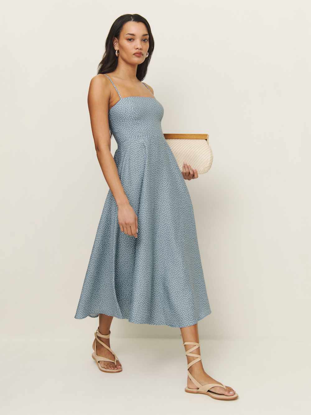 Reformation Monette Linen Dress