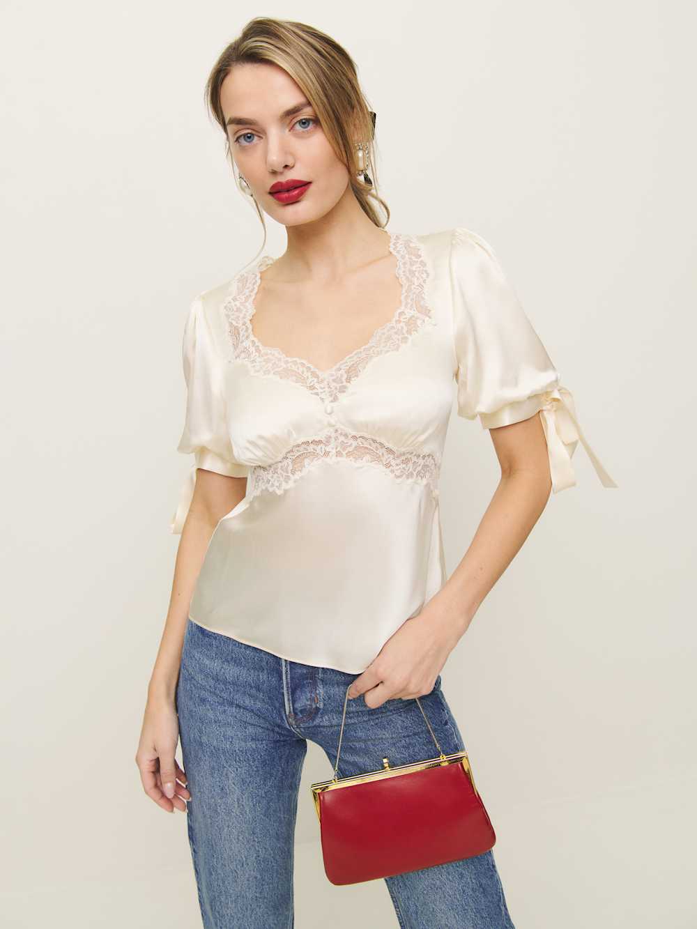 Dolly Silk Top The Formation