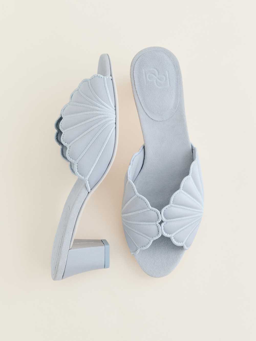 Waldena Block Heeled Mule
