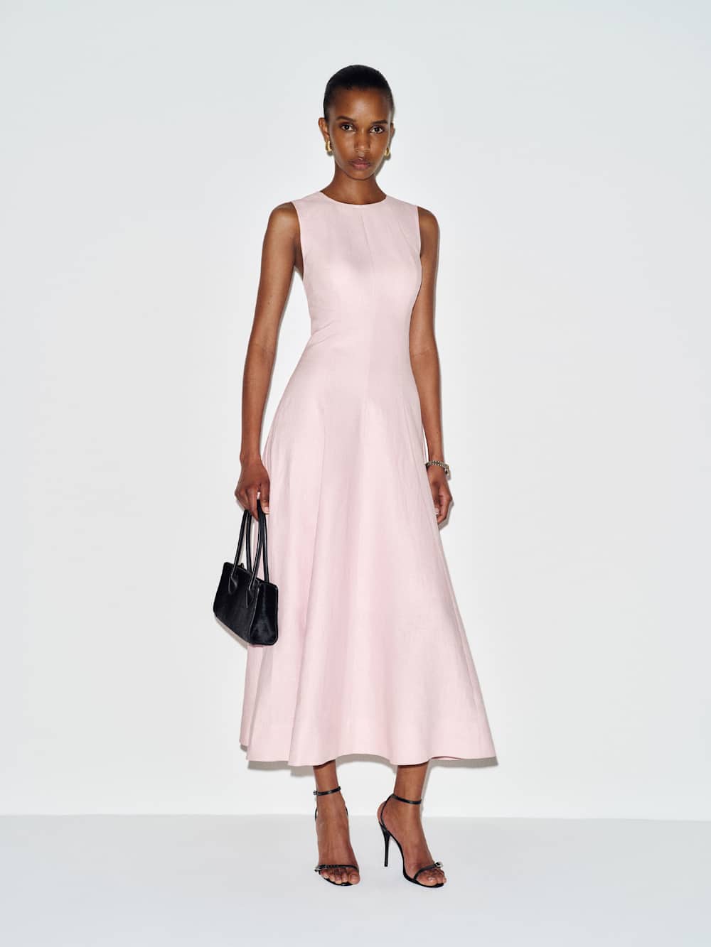Reformation Cecilia Linen Dress
