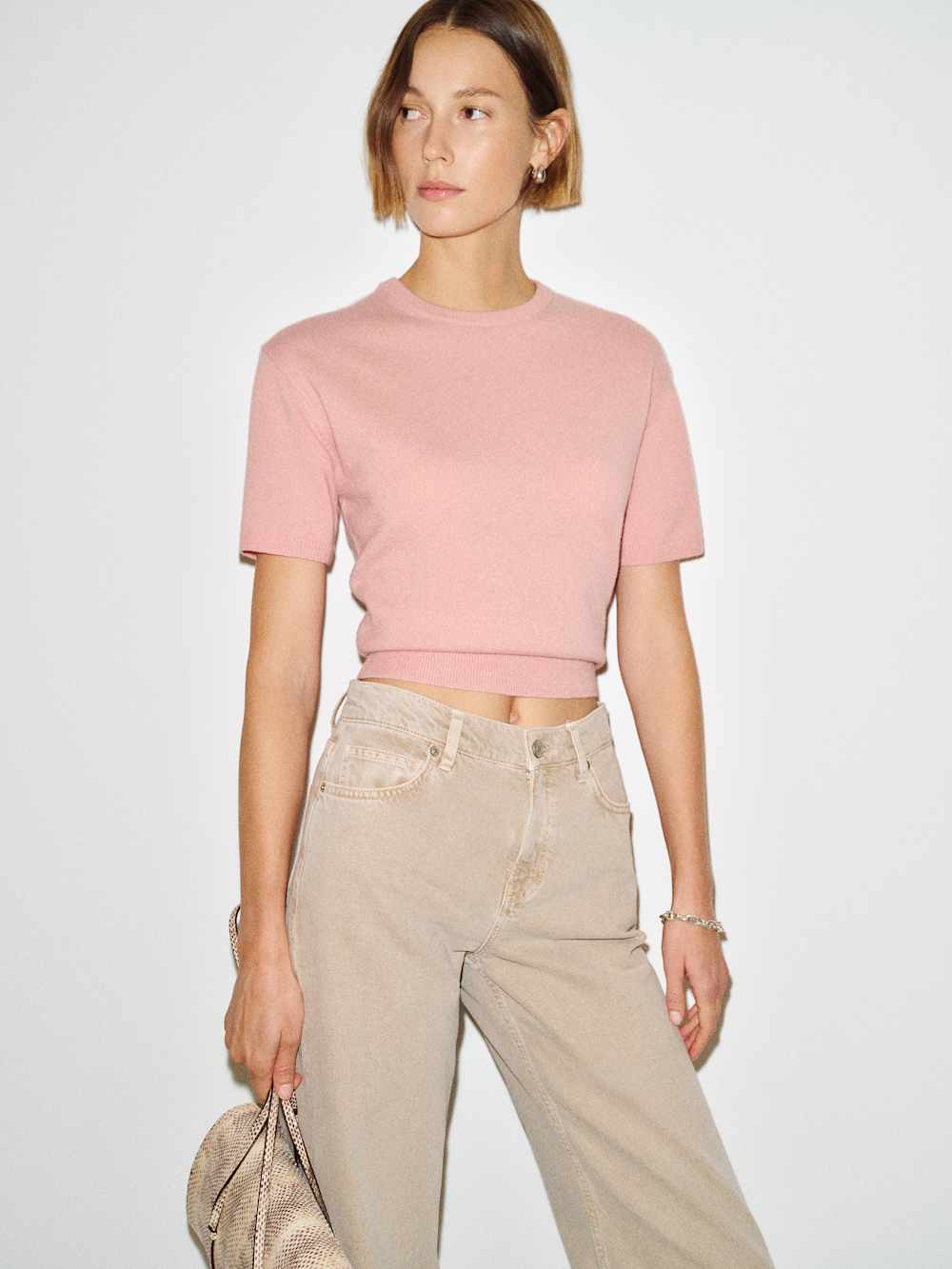 Ziva Cashmere Sweater Tee