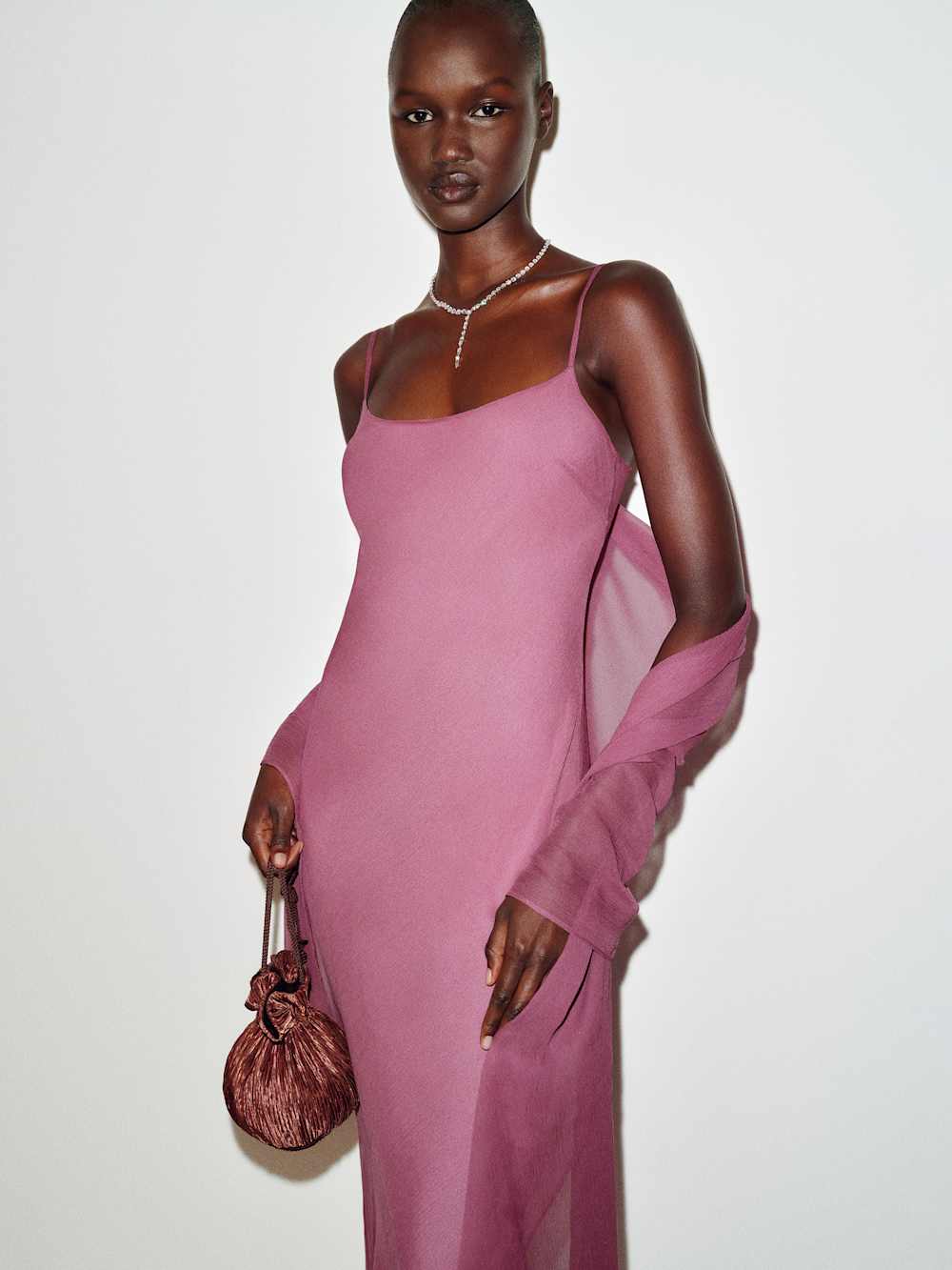 Rida Silk Dress