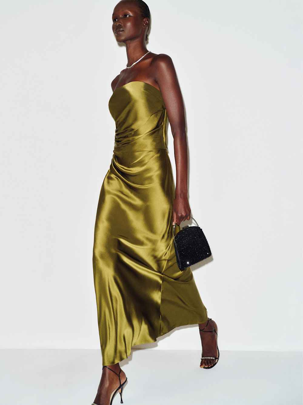 Meshea Silk Dress