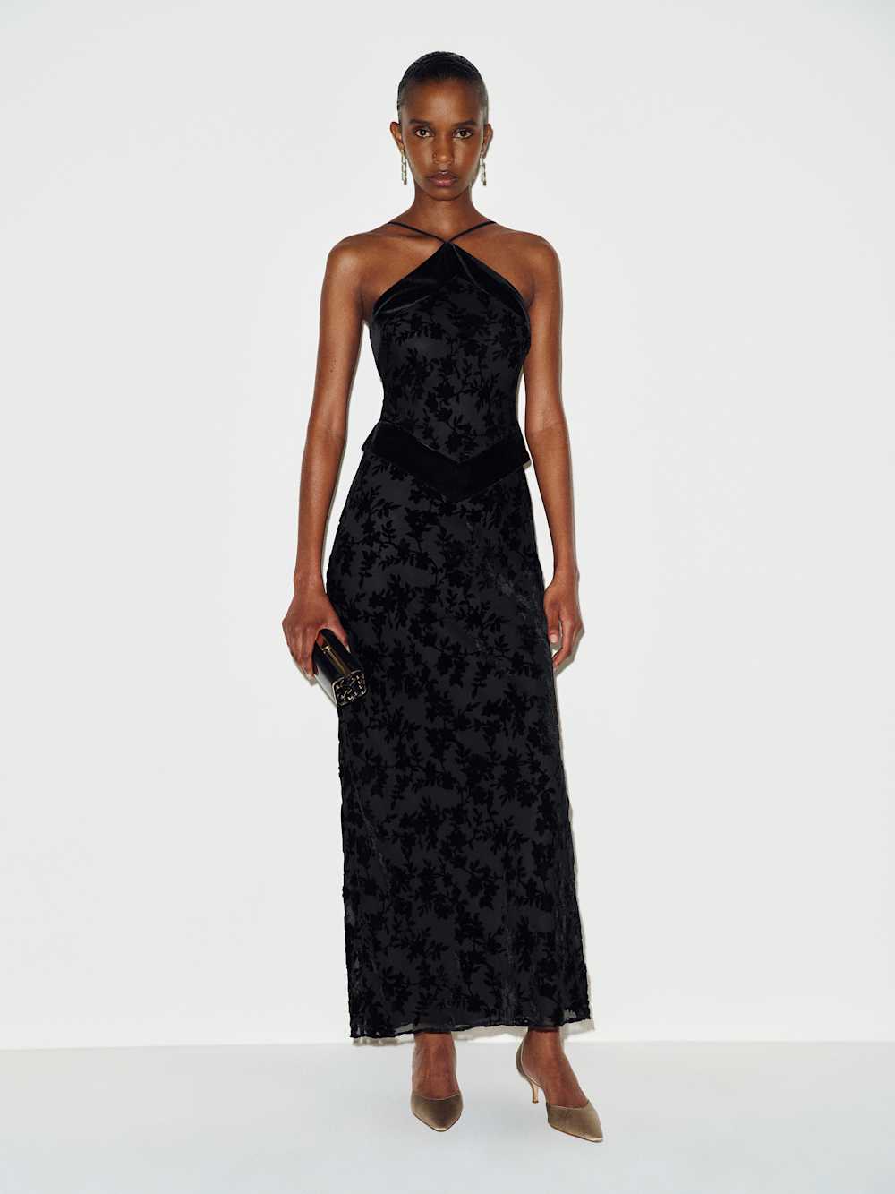 Black Velvet Dress