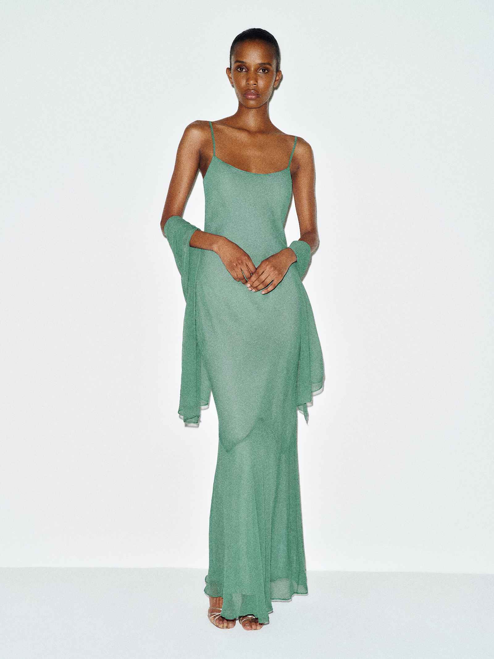 Rida Silk Dress