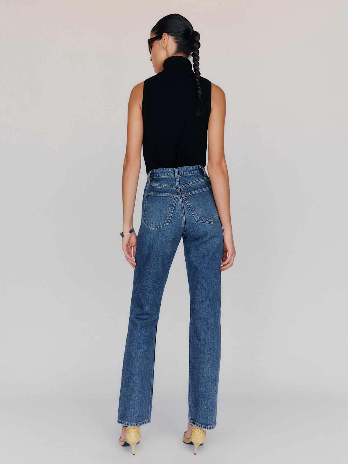 Cynthia High Rise Straight Cropped Jeans - thumbnail 7