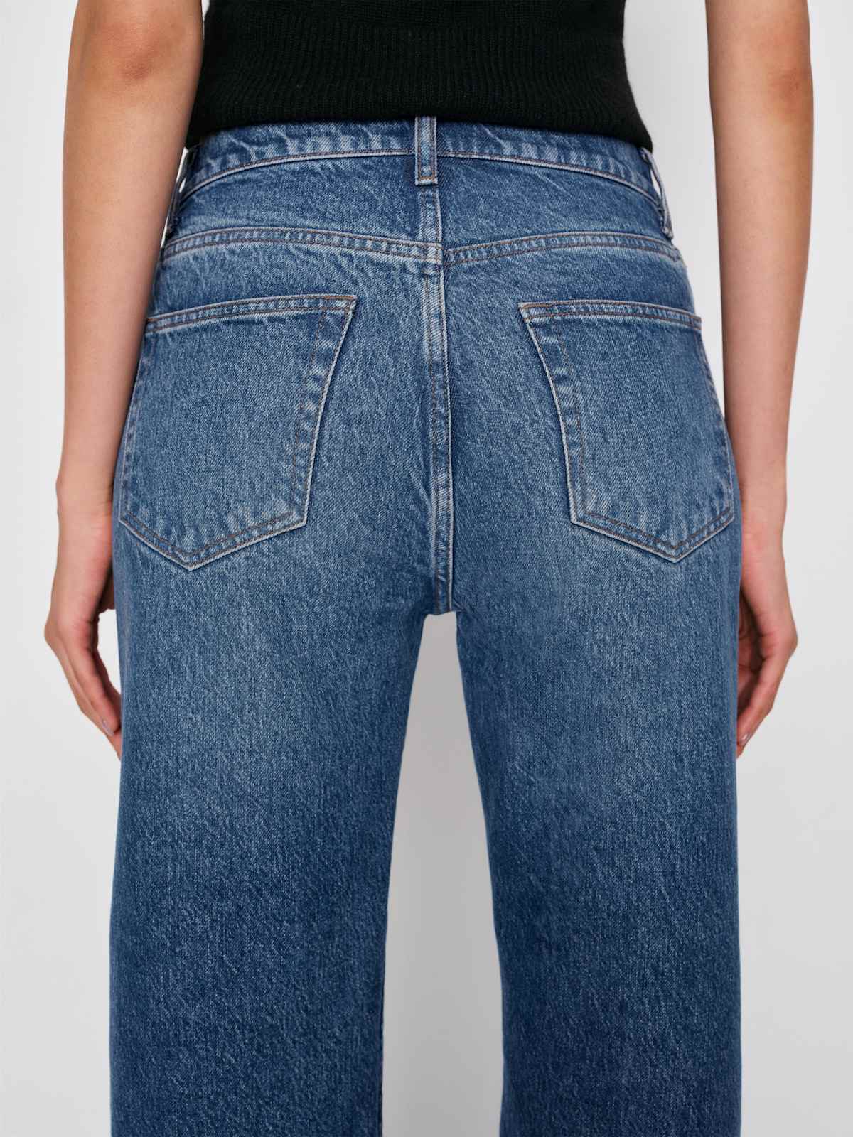 Val 90s Mid Rise Straight Jeans - thumbnail 7