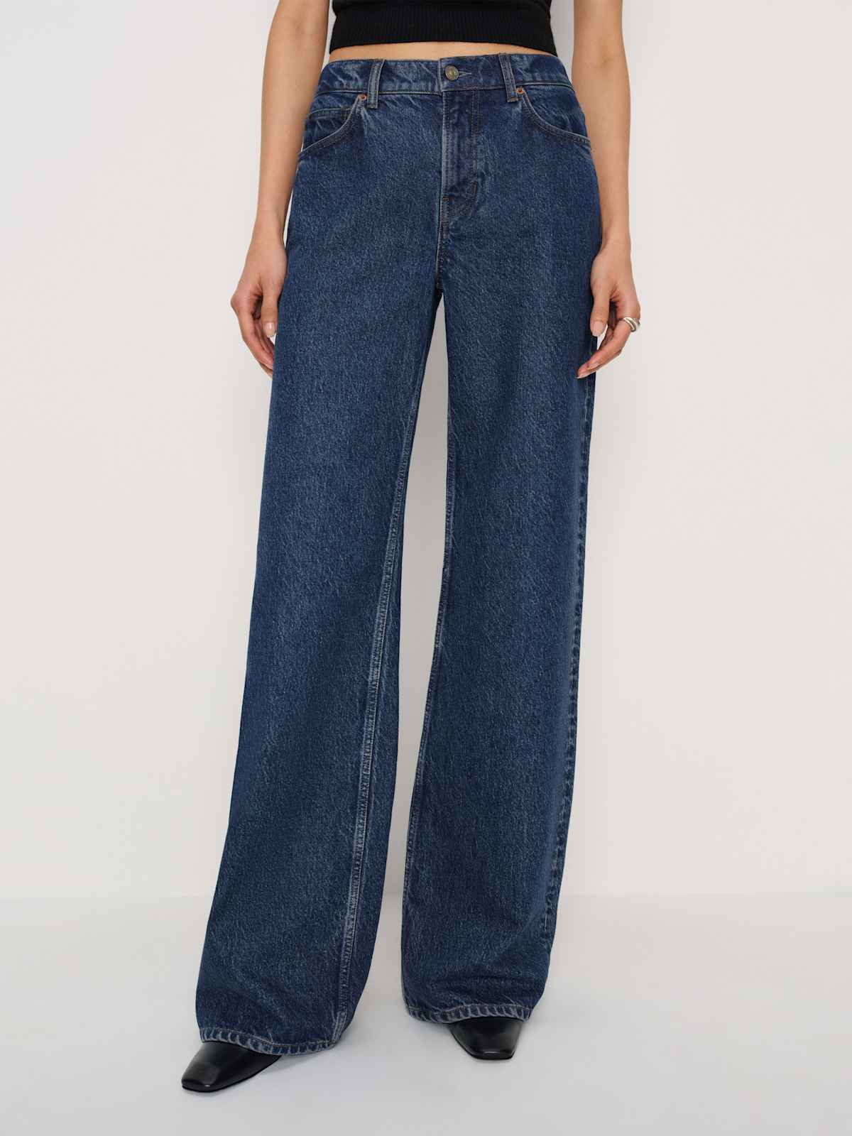 Cary Low Rise Slouchy Wide Leg Jeans - thumbnail 3
