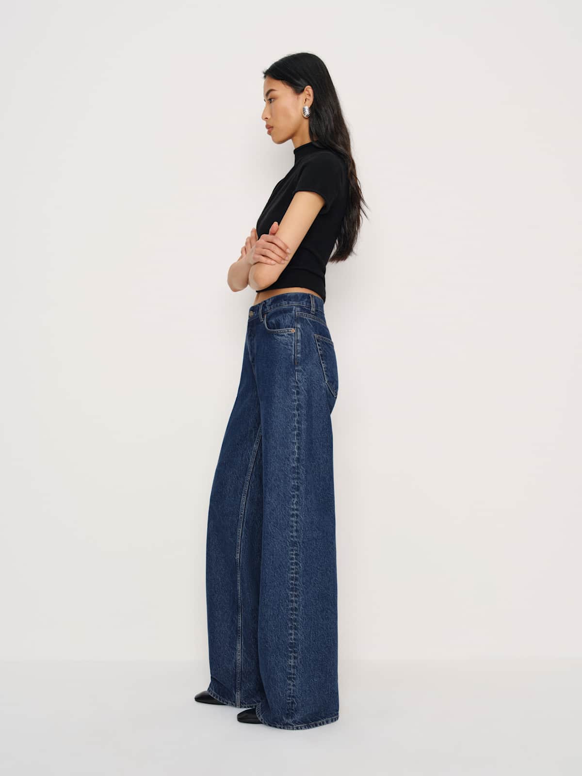 Cary Low Rise Slouchy Wide Leg Jeans - thumbnail 7